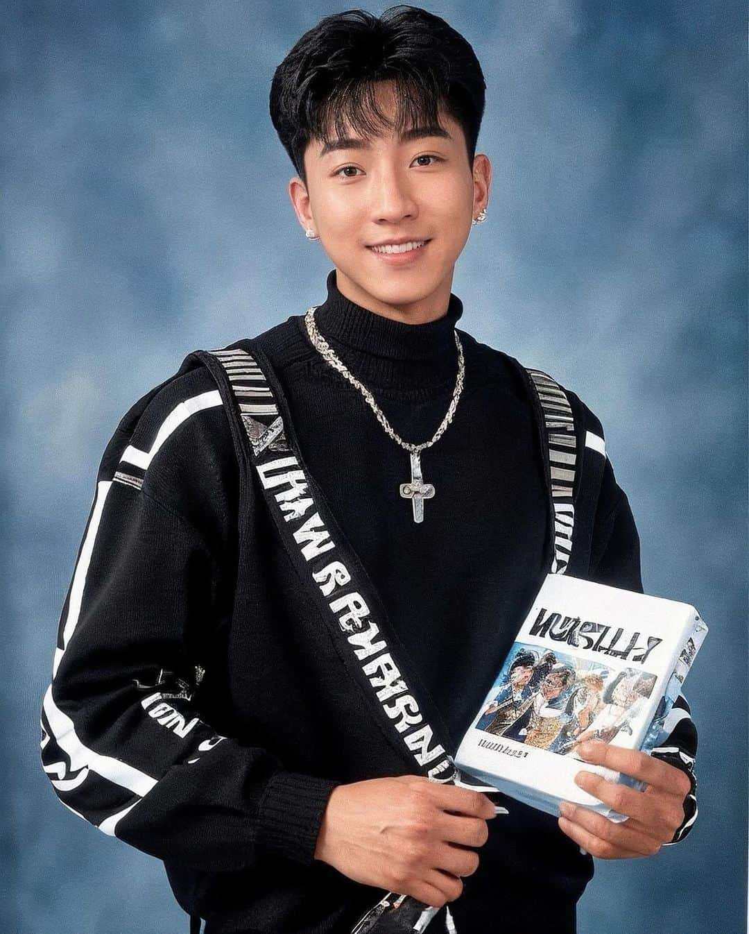 ブライアンのインスタグラム：「Everyone’s been posting their AI yearbook photos so, here I go😜 TBH, none of these look anything like me😂🤣 다들 AI이어북 사진들 올려서 나도 해봤더니~ 나는 너무 다른 사람같네😅」