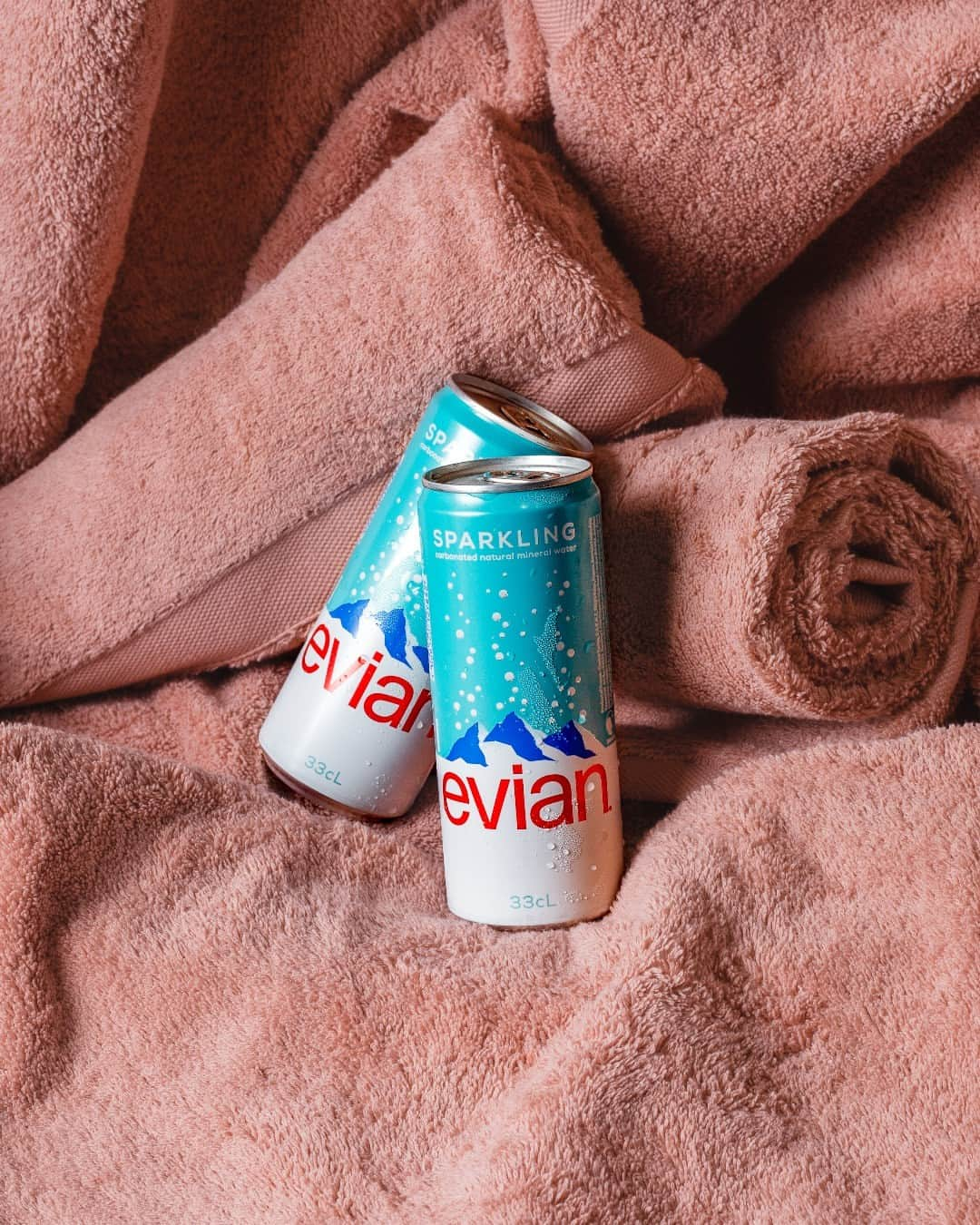 evianのインスタグラム