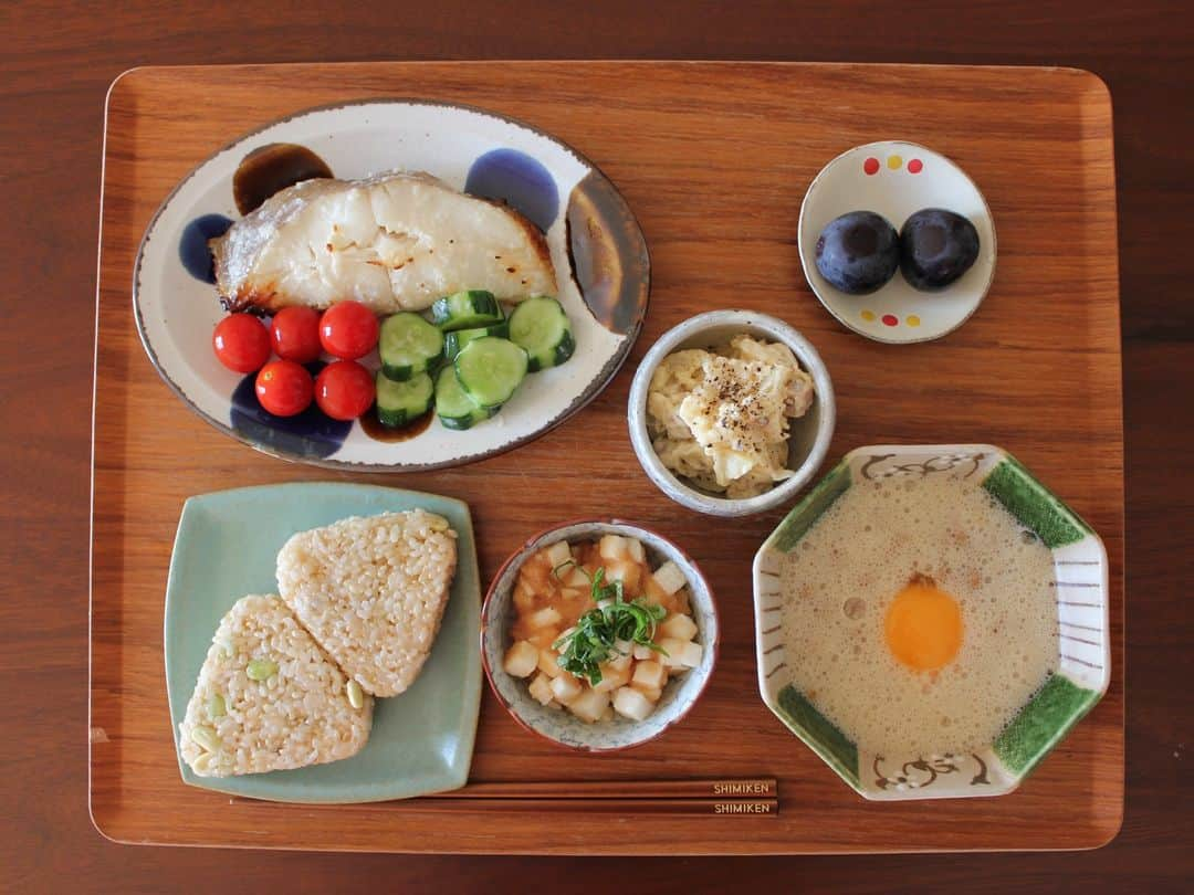 清水けんじさんのインスタグラム写真 - (清水けんじInstagram)「１週間の朝ごはん🍚  #朝ごはん #breakfast」9月26日 19時06分 - shimiken716