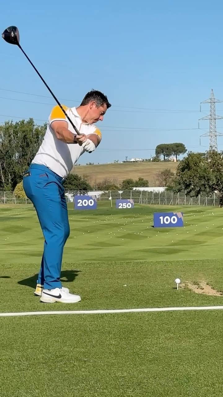 のインスタグラム：「Driver time for Rory 🚀 #TeamEurope」