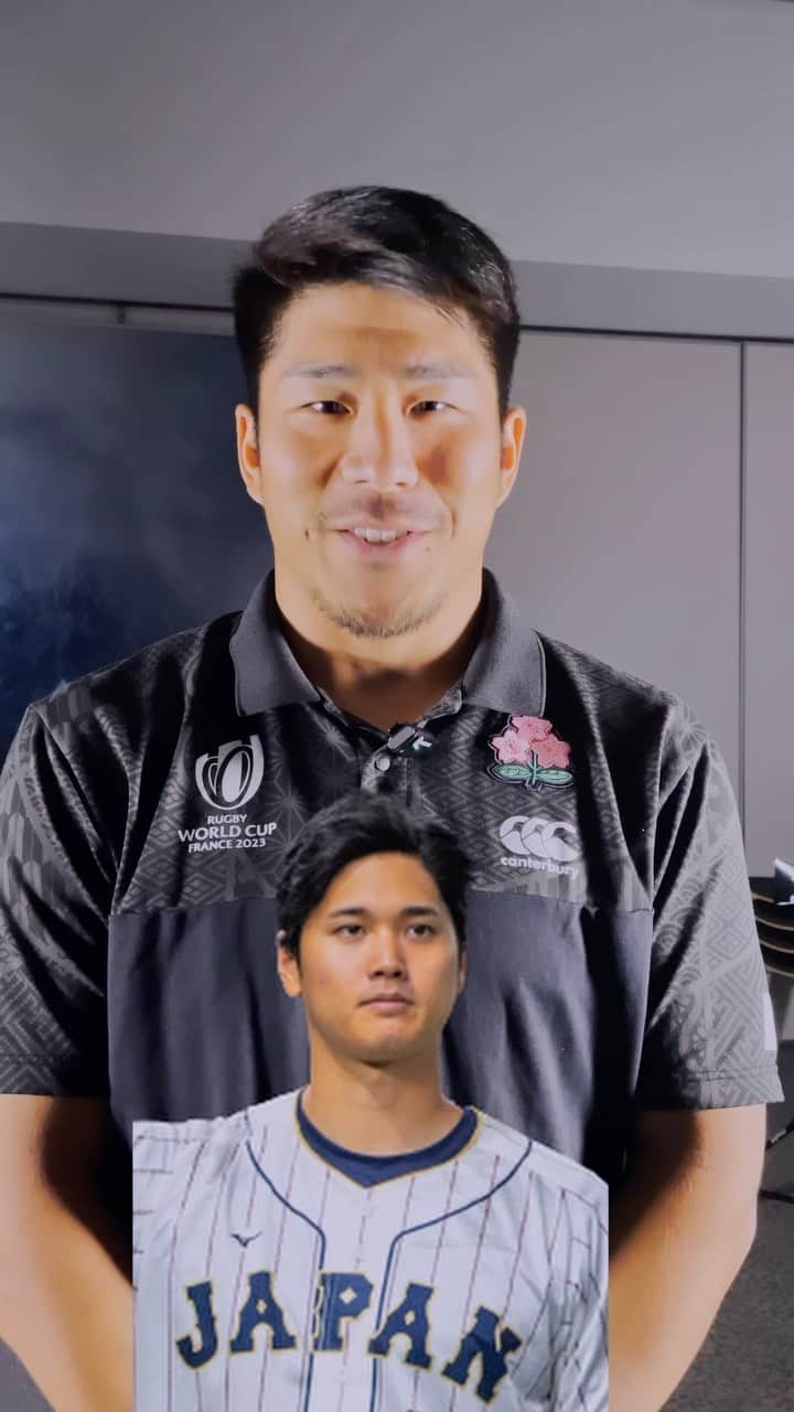 のインスタグラム：「🗣️日本の司令塔 @rikkyon10 に一問一答📋  #ラグビーワールドカップ2023 #RWC2023」