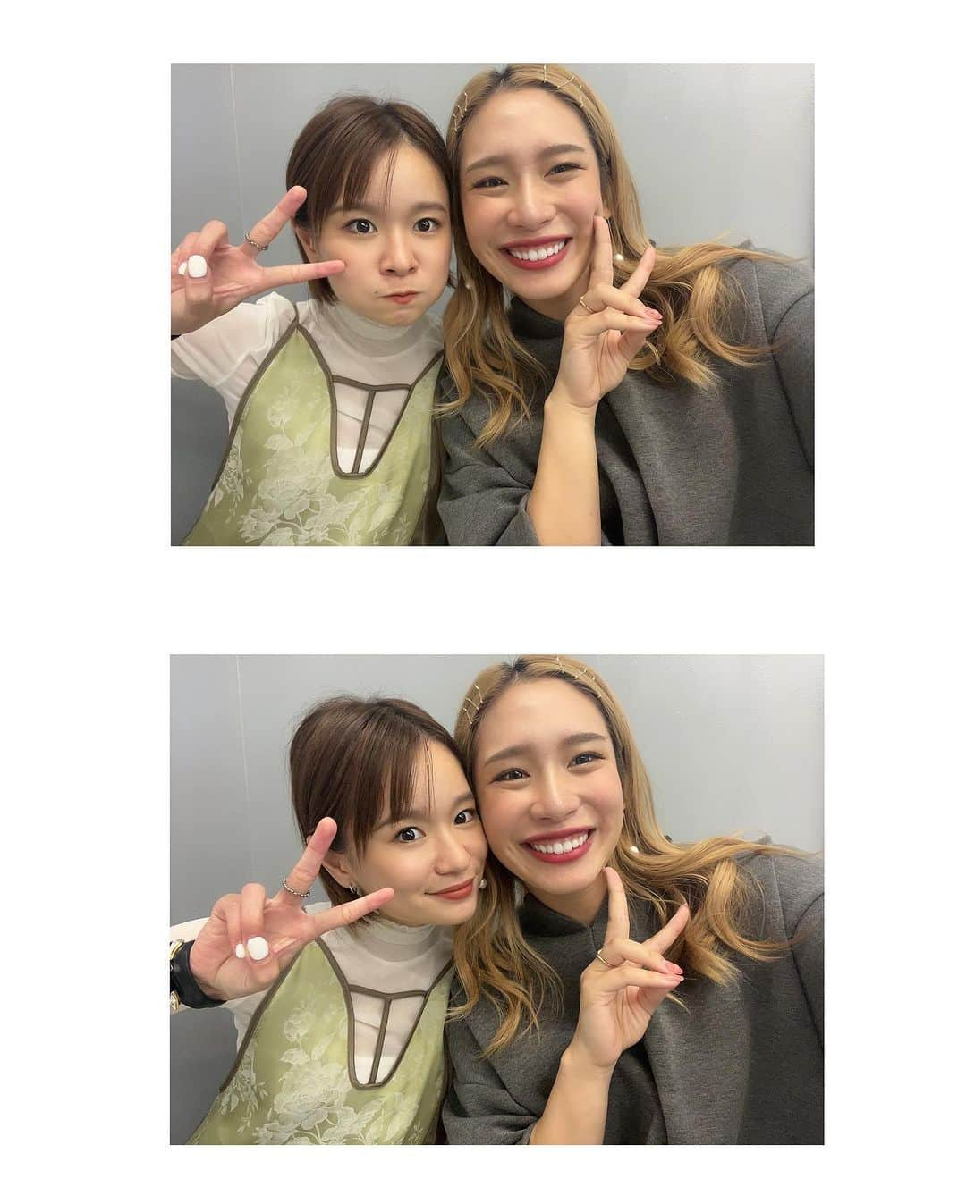 fumikaさんのインスタグラム写真 - (fumikaInstagram)「⁡ 先日の福岡Day! ⁡ 🌼1枚目はKBCラジオの収録にて♪ ⁡ 🌼2、3枚目のKoji Otonari Dance Village (元は乙成孝ニダンスヴィレッジ) わたしが6歳ごろから高校生まで 通ってたスタジオ ここにミュージカルクラスがあって 歌、ダンス、タップ、お芝居を習ってた。 乙成先生はわたしの恩師。 「あなたたち世代はみんなよく競ってたわね〜」 と懐かしいお話を聞かせてくれたり こんな小娘の悩みに耳を貸してくれたり。 今でもあの頃はレッスンが待ち遠しくて 楽しかった思い出しかない🕺✨ ⁡ ⁡ 🌼4、5枚目はベイフェスにて。 yonawoの荒谷さん、 フェスのプロデューサー深町さんは 同じ高校の卒業生🎓 まさかここに西陵生が3人もおるなんて！ と記念撮影📸 荒谷さん今っぽさもありながら どことなく渋い歌声に痺れた ⁡ 🌼6枚目はLAGHEADS✖︎HIMI めちゃかっこよくて魅入るライブ👀🔥 ⁡ 🌼7、8枚目はacaneちゃん♡ とにかく可愛いくてパワフルで面白い 歩くパワースポットみたいな子💞 たくさん笑ったよ🤣 可愛い楽くんの動画にも めちゃ癒された〜👶🏻  ⁡ 他にもタイミング良く会えた 大好きな人たちもいて 時間を余すことなく！ 最高な福岡旅だったな🫶💓 ⁡」9月26日 19時54分 - fumikasingasong