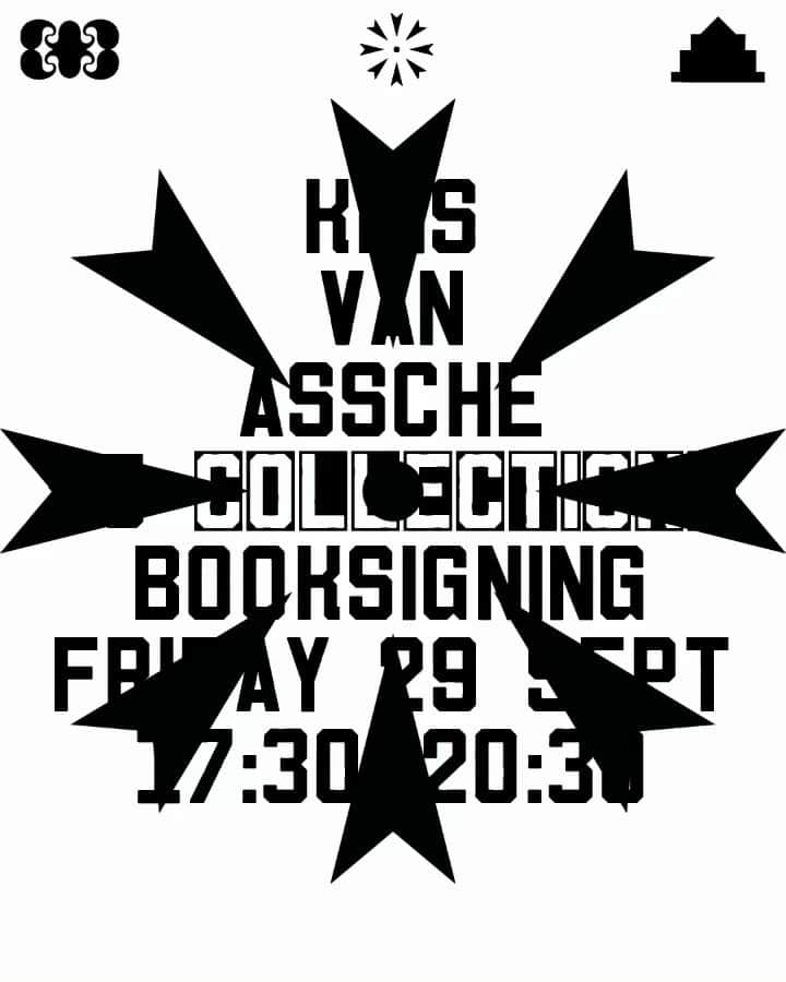 クリスヴァンアッシュのインスタグラム：「PROGRAM/ME FRIDAY 29 SEPT: KRIS VAN ASSCHE ’55 COLLECTIONS’ BOOK SIGNING 17:30-20:30. • LOOKING BACK TO LOOK FORWARD. A DESIGNER’S COMPENDIUM. A COMPLETE CHRONOLOGY. SHIFTING PERSPECTIVES. ON AND OFF THE RUNWAY.   • FOREWORD BY ANDERS CHRISTIAN MADSEN EDITED BY GRACE JOHNSTON  DESIGNED AT M/M (PARIS) PUBLISHED BY LANNOO • HARDCOVER WITH TRACING PAPER DUST JACKET, 432 PAGES, 35.5 × 25.0 CM, 3KG. • @kris_van_assche @progra.mm.e @mmparisdotcom @gracej0hnston @anderschristianmadsen @lannoopublishers #krisvanassche  #kris_van_assche #mmparis」