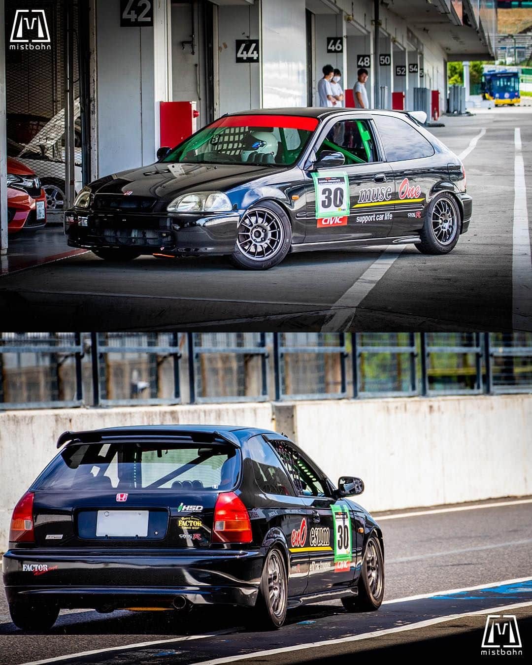 mistbahnさんのインスタグラム写真 - (mistbahnInstagram)「_ muse One Honda EK9 CIVIC ...