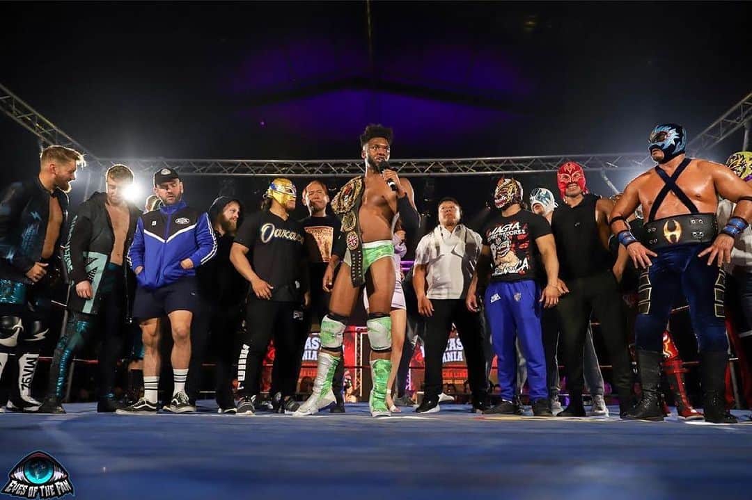 のインスタグラム：「Thank you to the UK fans who attended Fantastica Mania UK 2023, and we look forward to seeing you for @revprouk Presents @cmll_mx Fantastica Mania UK 2024 ! 🇬🇧🇲🇽 (C) @revprouk  - イギリスで初開催されたファンタスティカマニアUK 2023は大成功で終了した。沢山のUKファンや関係者からファンタスティカマニアUK 2024を楽しみにしているという声を聞けて嬉しく思う！ - - Repost from @revprouk • THANK YOU @cmll_mx and to everyone who joined us for Fantastica Mania UK!   We will see you next year for Fantastica Mania UK 2024!   But in the meantime watch out for more CMLL talent on RevPro cards soon…   This is just the beginning!  🇲🇽🤝🇬🇧」