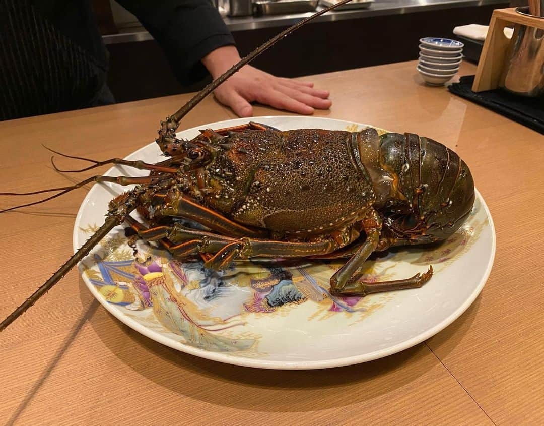 吉見一起さんのインスタグラム写真 - (吉見一起Instagram)「伊勢エビデカすぎる #1022 中華料理」9月26日 22時19分 - kazukiyoshimi_official