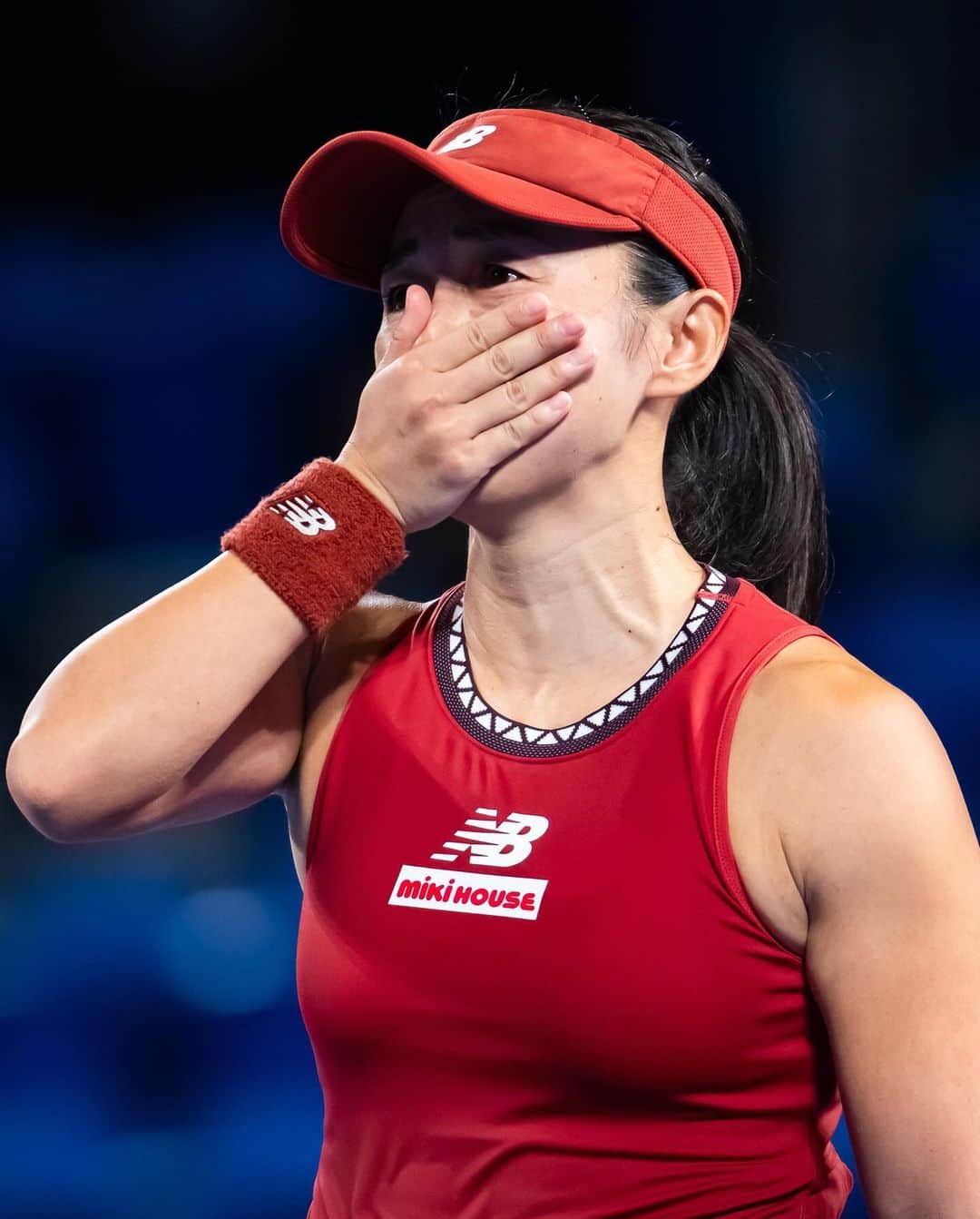 WTA（女子テニス協会）のインスタグラム：「On her home turf 🇯🇵  @misaki.doi battles past Martic 7-5, 6-2 and will face Sakkari in the next round!   #TorayPPO」