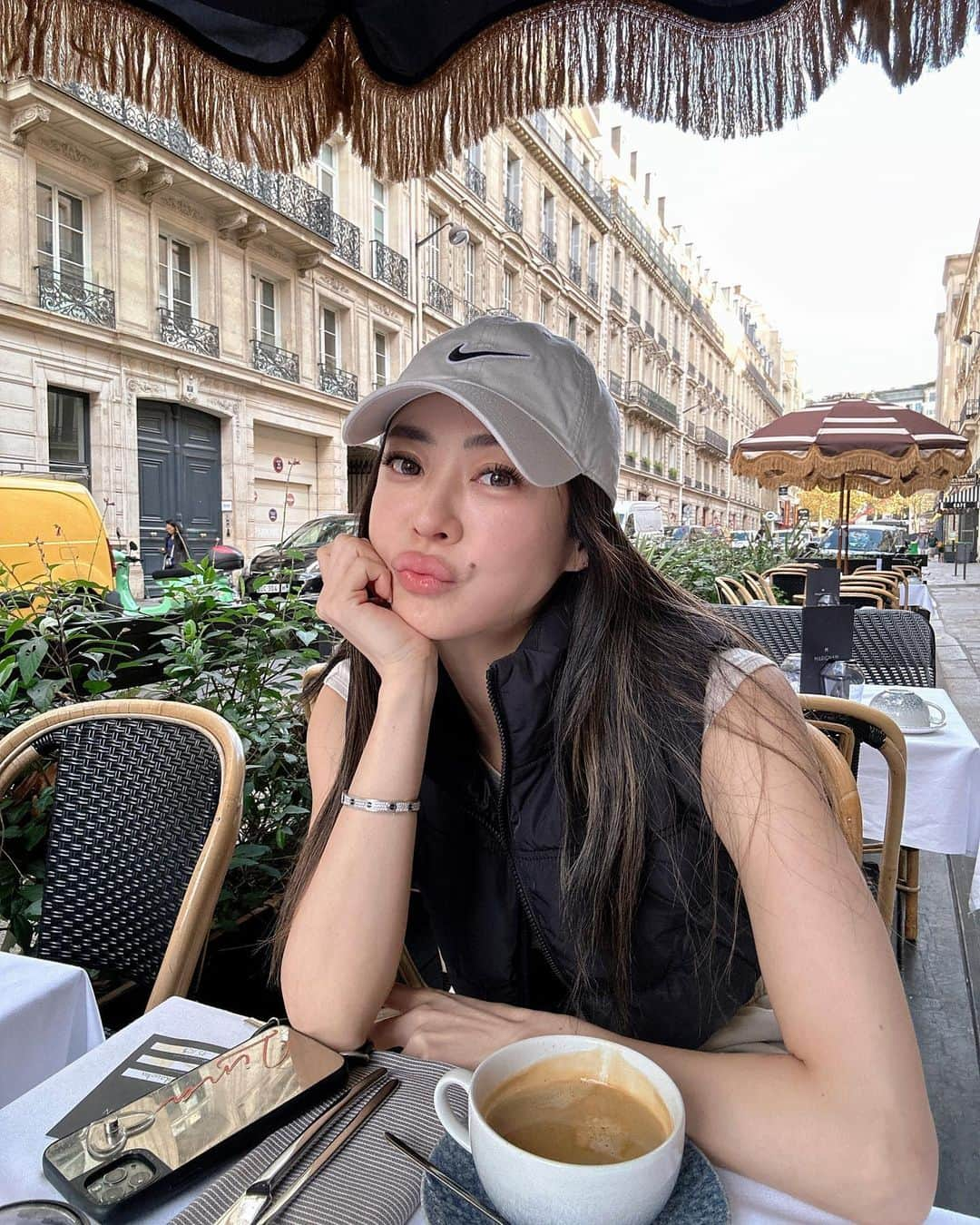 松岡李那さんのインスタグラム写真 - (松岡李那Instagram)「See u soon Paris🇫🇷✈️💕 #毎日投稿challenge @linahxoxo 💕 #paris #travel #flight」9月26日 22時12分 - linahxoxo