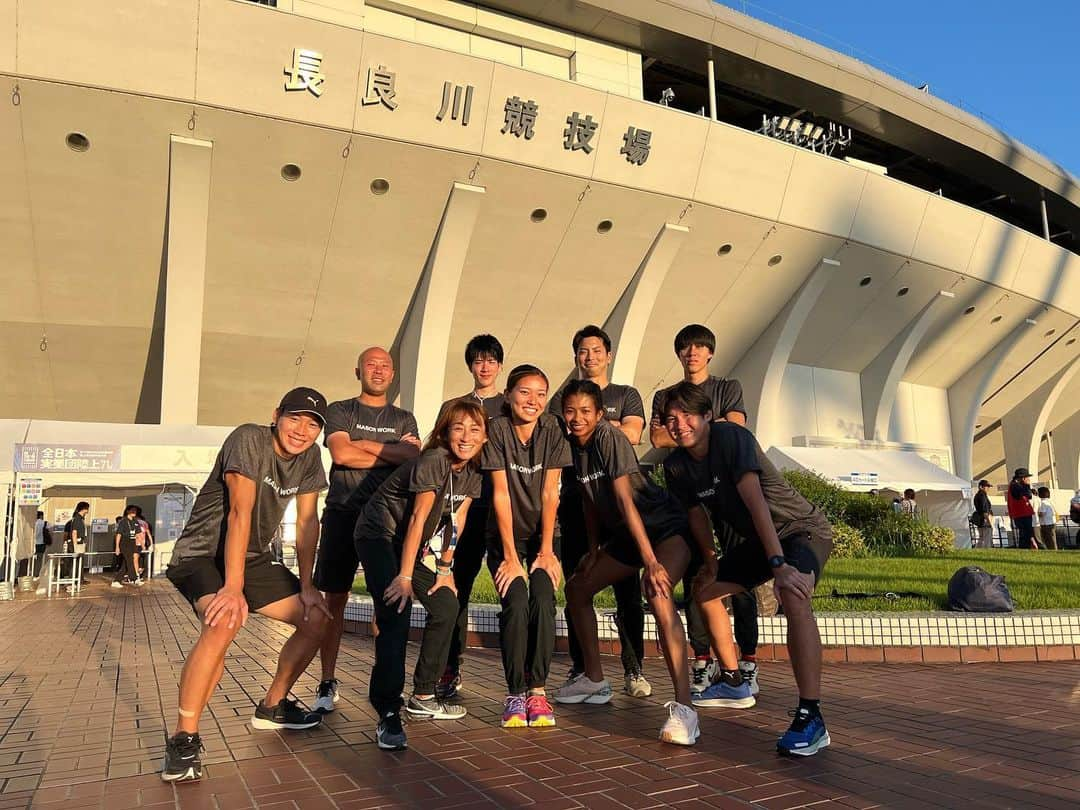 小林雄一さんのインスタグラム写真 - (小林雄一Instagram)「🏃‍♂️ 全日本実業団 選手・スタッフ一同 お疲れ様でした😄  #メイスンワーク陸上競技部  #メイスンワーク  #来年は山口らしい」9月26日 22時38分 - yuuichi_kobayashi