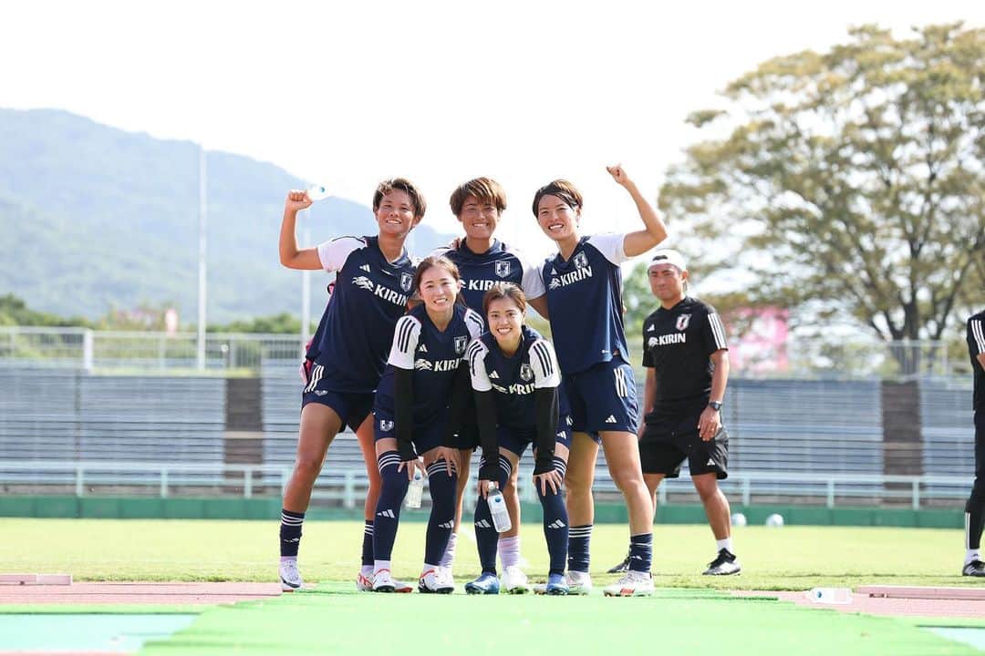 南萌華さんのインスタグラム写真 - (南萌華Instagram)「北九州での合宿が終わりました🔚 日本の皆さんの前でプレーできる幸せを改めて感じることができました🥹  もっともっとチームの力になれるように、引き続き頑張ります🫡  たくさんの応援、サポート本当にありがとうございました！！ ©︎JFA  #なでしこジャパン」9月26日 23時04分 - moeka_1207