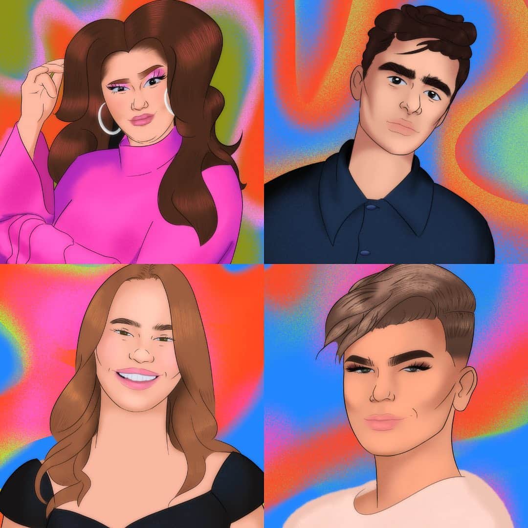 Teen Vogueさんのインスタグラム写真 - (Teen VogueInstagram)「GLAAD x @teenvogue's annual #20Under20 list is here! Get to know this year's crop of outstanding youth changemakers accelerating acceptance for LGBTQ people everywhere through their work in entertainment, advocacy, sports, and beyond. 🏳️‍🌈🏳️‍⚧️✨  Congrats to our 2023 class. The future is queer!!   Profiles by @soyjoseuseche  Illustrations by @blackpowerbarbie  Link in bio.」9月26日 23時13分 - teenvogue