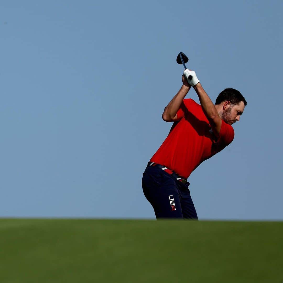 パトリック・キャントレーのインスタグラム：「Prep work. @rydercupusa @therydercup」