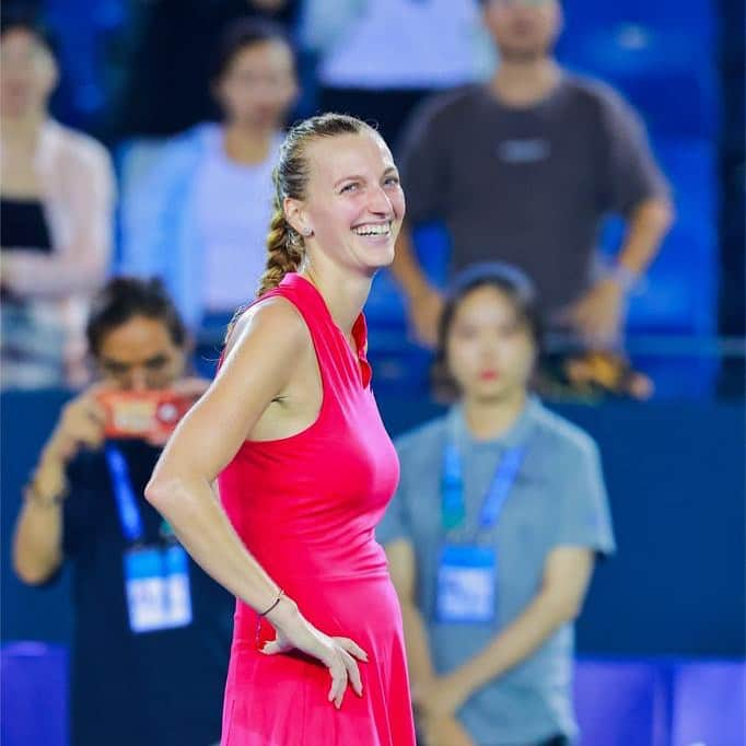 PetraKvitovaさんのインスタグラム写真 - (PetraKvitovaInstagram)「Ni Hao from Ningbo ♥️👋」9月26日 23時54分 - petra.kvitova