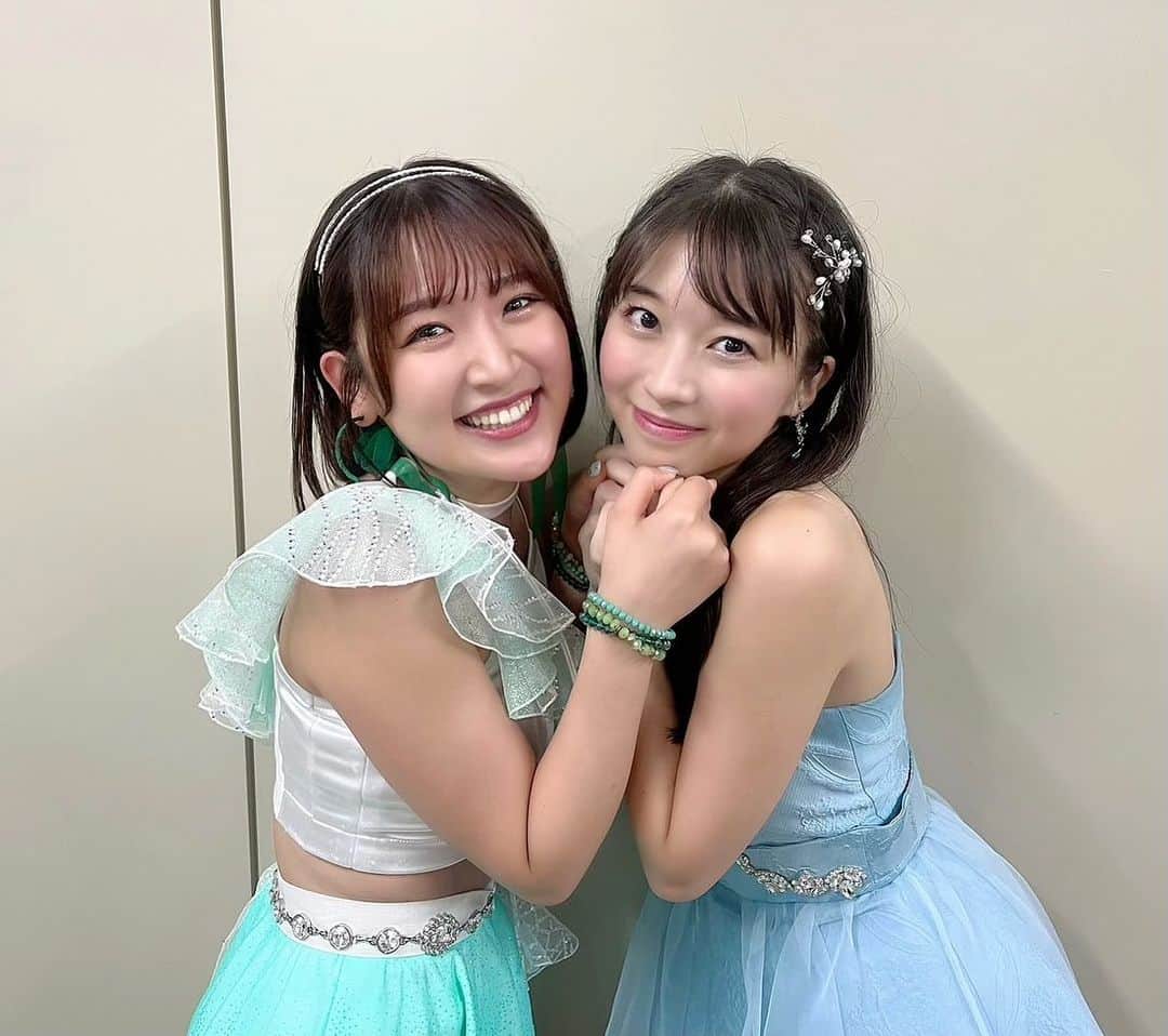 のインスタグラム：「♡ ♡ 💗小野瑞歩ちゃん💗 おのみん「写真撮ってください💗」 まりあ「撮ろー🐰❣️」 おのみん＆まりあ「きゃーー😆💕💕」 撮影📸よふちゃん おのみんに会えるのいつも楽しみにしてるまりあ🐰💕 おのみんもうすぐお誕生日おめでとう🎂9月29日 おのみんLOVEりん💗💗💗  🎀🎀🎀🎀🎀  ✨Hello! Project 25th ANNIVERSARY CONCERT✨  2023.9.9&10🎵国立代々木競技場 第一体育館 とってもありがとうございました💖 つづく ♡ ♡  #HelloProject  #小野瑞歩 ちゃん💗 #つばきファクトリー」