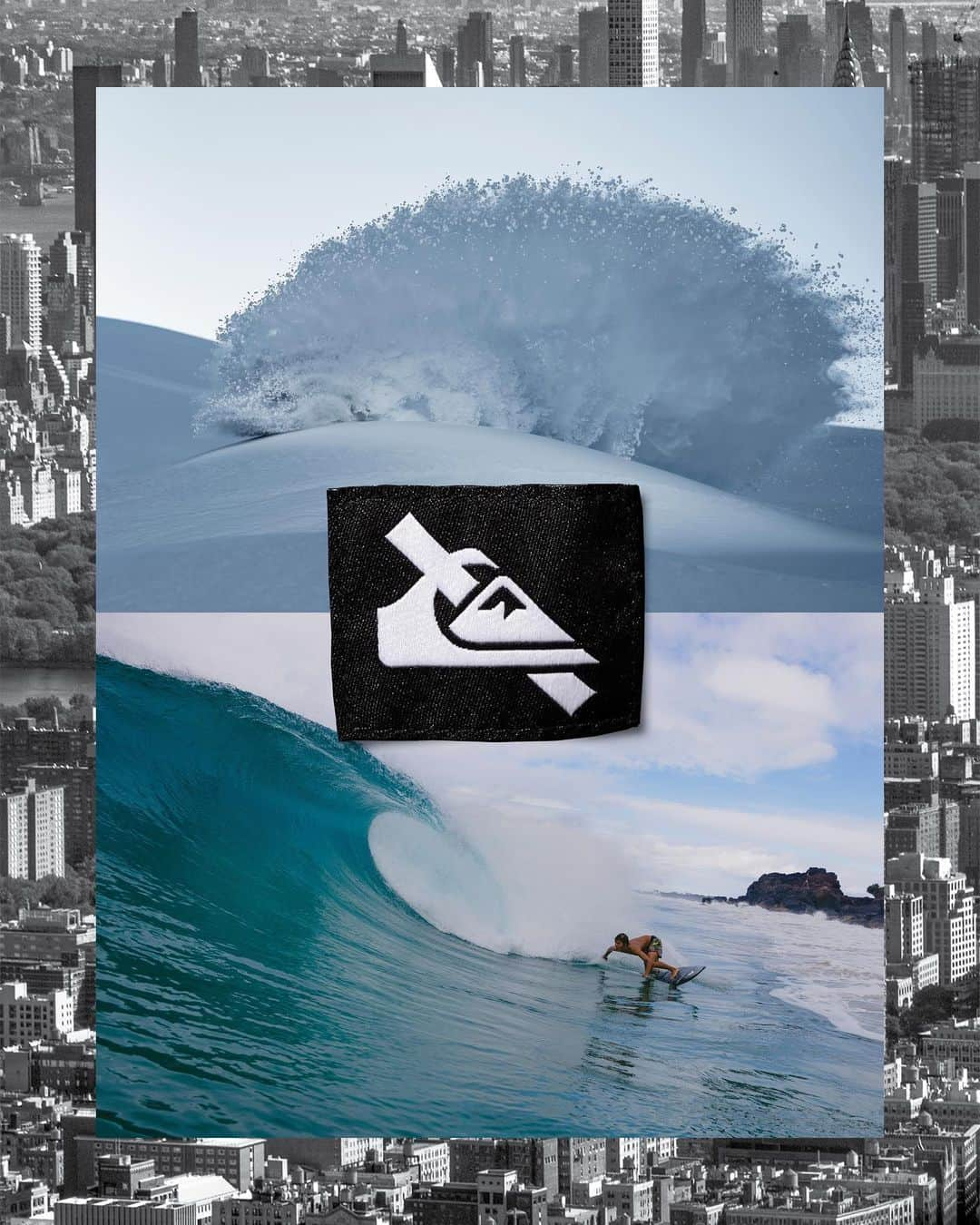 サタデーズのインスタグラム：「Quiksilver & Saturdays NYC  Available next Tuesday, October 3rd.」