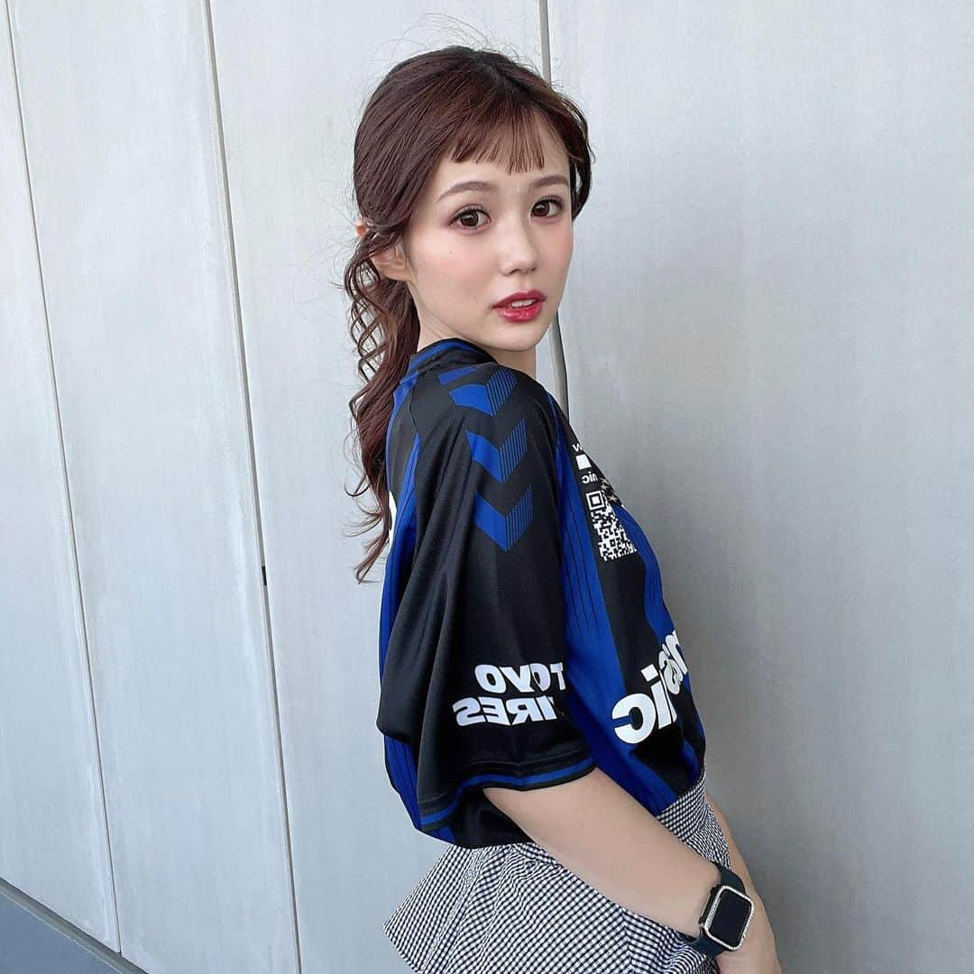 蒼井ちあきのインスタグラム：「▶︎浦和戦@ﾊﾟﾅｿﾆｯｸｽﾀｼﾞｱﾑ吹田  レッズに負けるのがいっちばん悔しい、 また来年😤✊🏻🔥 ・」