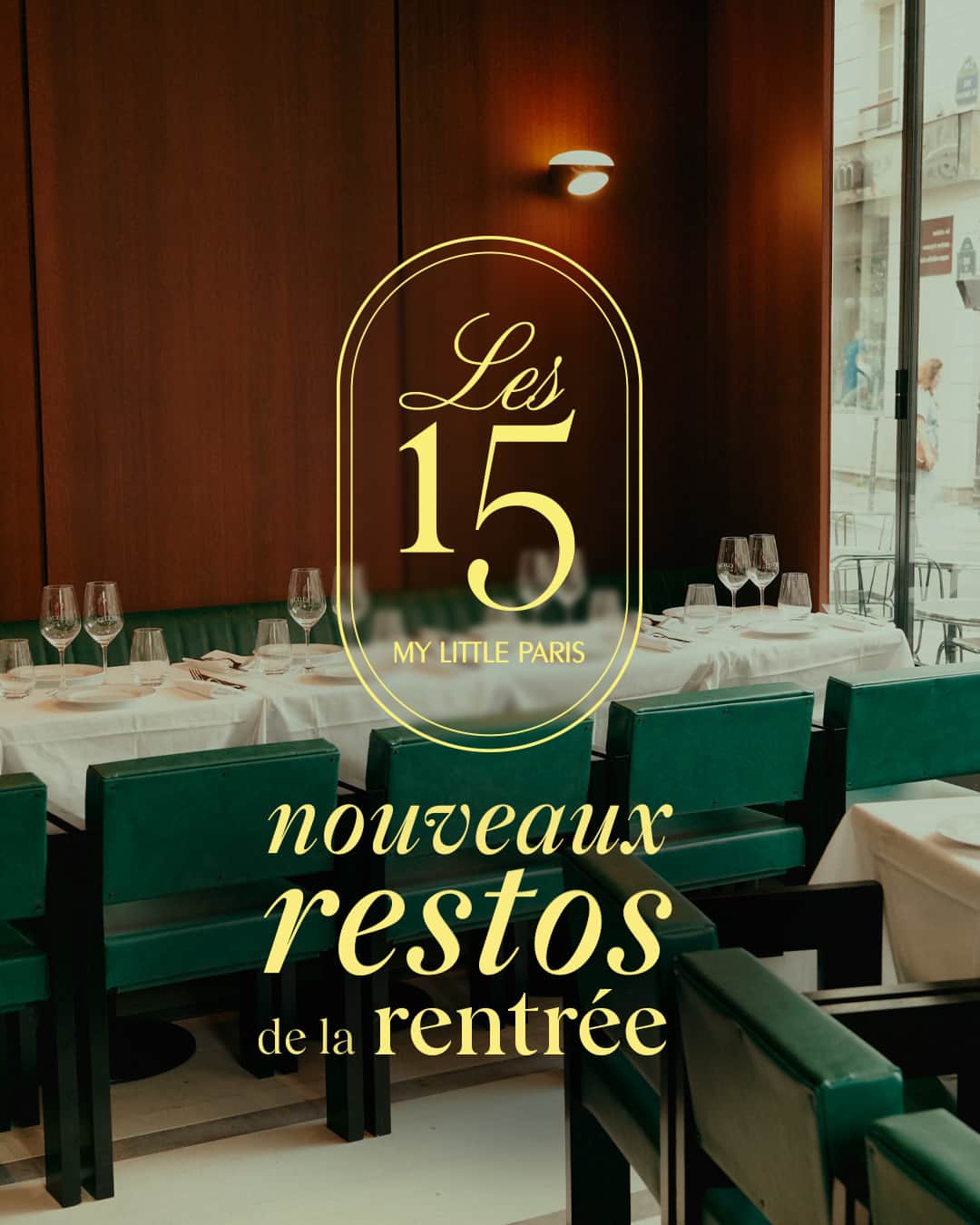 My Little Parisのインスタグラム：「Cette année, on a fêté notre anniversaire : 15 ans de vous, de nous, de bons plans et d’aventures. Pour l’occasion, on lance “Les 15”, une série mensuelle de 15 adresses triées sur le volet. Premier épisode : les 15 restos qui régalent à la rentrée !  🇬🇧: This year, we celebrated our anniversary: 15 years of you, us, good deals and adventures. To mark the occasion, we're launching "Les 15", a monthly series of 15 hand-picked addresses. First episode: the 15 restaurants we'll be serving up this fall!  (📸: @‌euphorie_baravin, @guefen_paris , @‌boubaleparis, @goldenpoppy.paris, @clocheclochecloche )」
