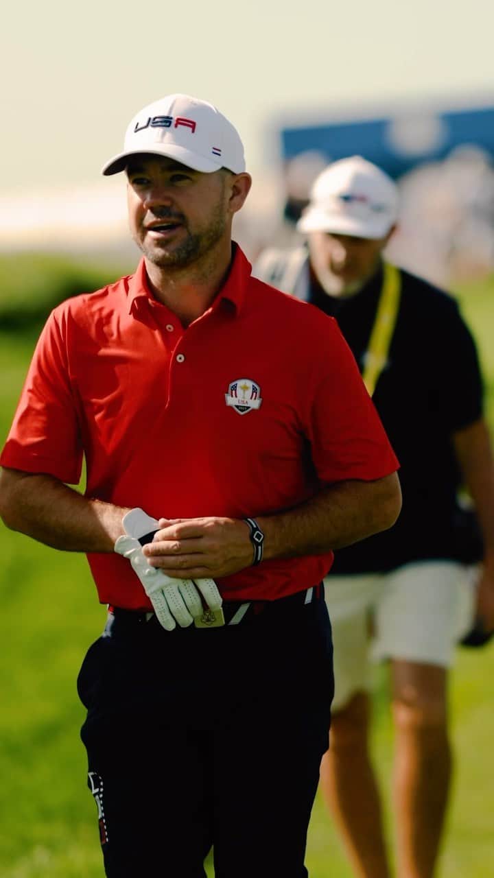 ブライアン・ハーマンのインスタグラム：「Prep hits different at @therydercup」