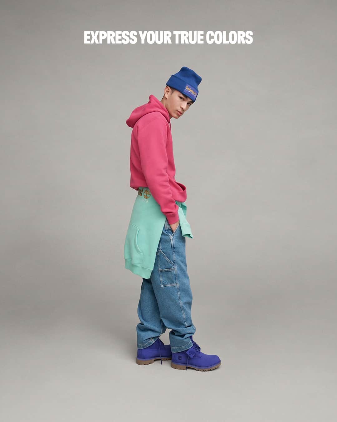 ティンバーランドのインスタグラム：「Bright blue nubuck? 🥶  Only one more day until you get to step into the reimagined icon from the Timberland® 50th Edition Premium Boot collection.  #TIMBERLAND50 #BUILTFORTHEBOLD」