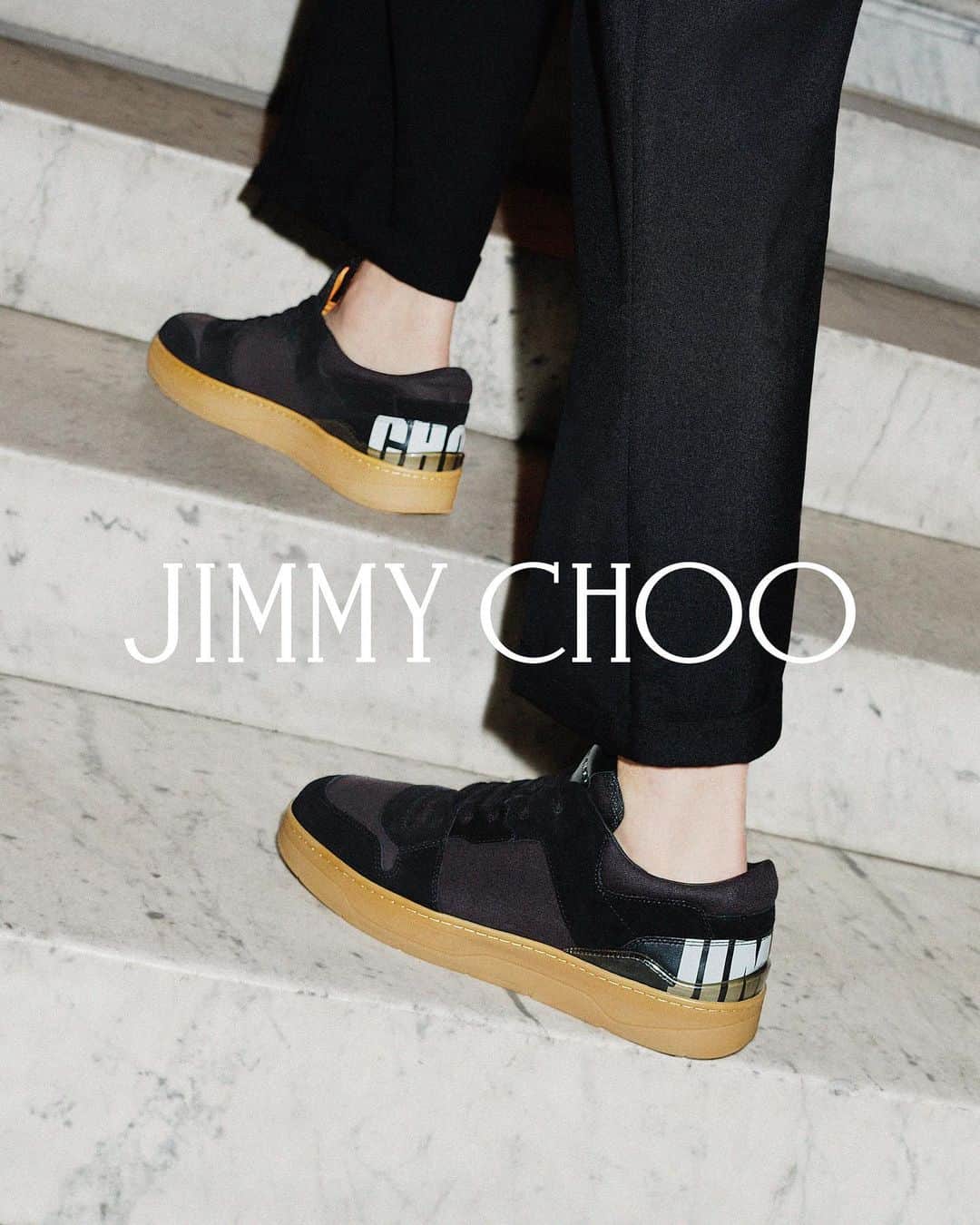Jimmy Chooさんのインスタグラム写真 - (Jimmy ChooInstagram)「Finished with stacked soles and graphic detailing, the Florent trainer is elevated by luxe details. #JimmyChoo」9月27日 1時01分 - jimmychoo