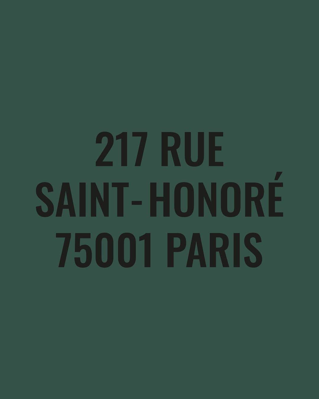 ピエール アルディのインスタグラム：「217 rue Saint Honoré, 75001 Paris. The new PIERRE HARDY address in Paris.  #PierreHardy #Opening #NewBoutique」