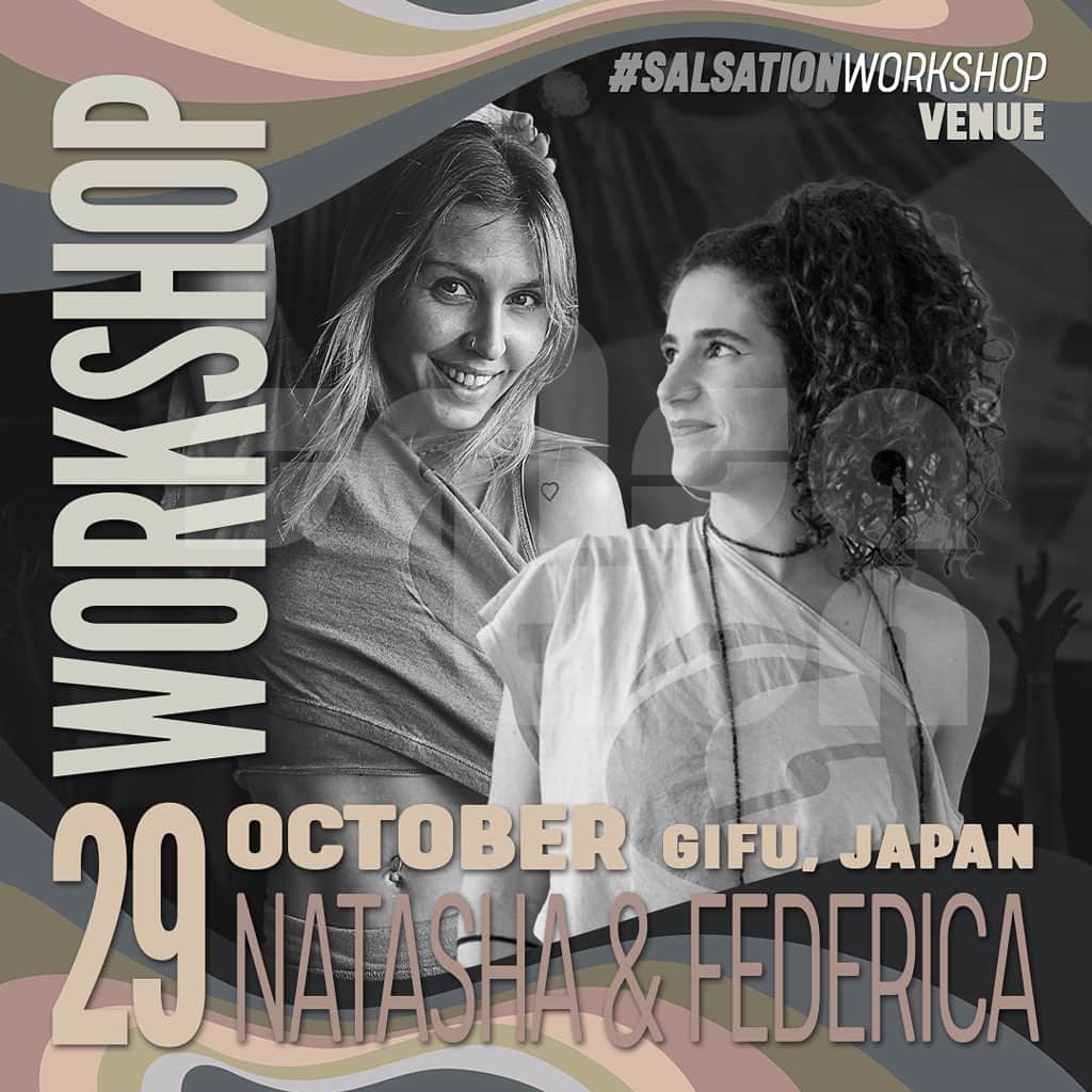グレイス・カサリーノのインスタグラム：「ワクワク❤️🥰  @natashabakhmat @fede.ica.dance  日本では何度も踊ったと思う彼女らの作品🔥🥰  フェデリカは、日本に来るのが2回目🥰そして初来日はナターシャ🥰  日本で受けれる〜❤️楽しみやわ  @alejodance @salsationfitness」