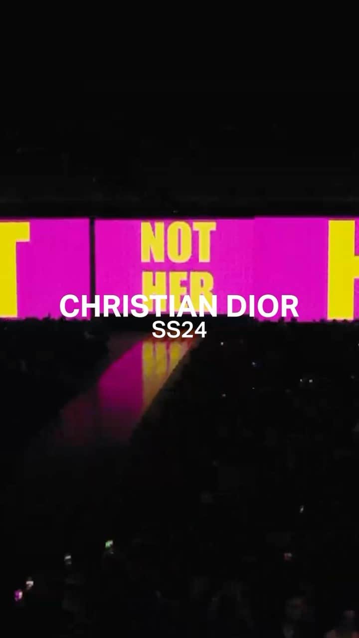 IMG Modelsのインスタグラム：「#RunwayRewind. ⏪ #Dior’s #DiorSS24 #PFW #fashionshow starring @alice_mcgrath_ (open) @nayonikaashetty  @rosannaovalles_ @natalyvieiira @schraderolf @nazarit_machin @andrea.ostlund + @tidarosvall. 🇫🇷 #IMGmodels」