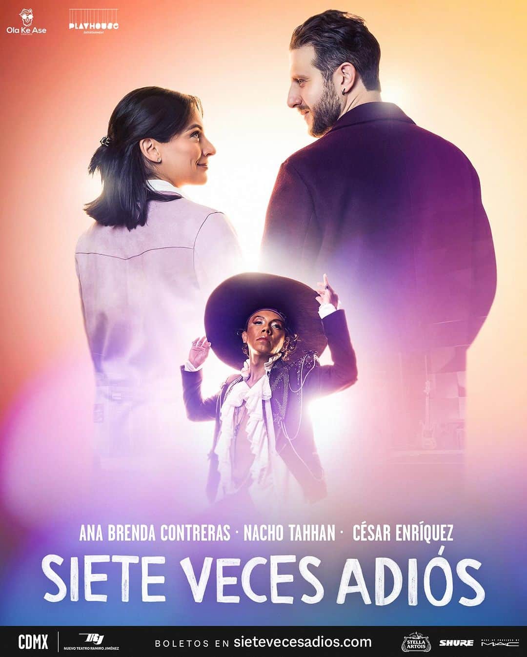 Ana Brenda Contrerasのインスタグラム：「Ella @anabreco y Él @nachotahhan inician un nuevo ciclo en #sietevecesadiós a partir de este 29 de septiembre ❤️‍🩹.  Encuentra tus 🎟️ en sietevecesadios.com y en la taquilla del @teatroramirojimenez」
