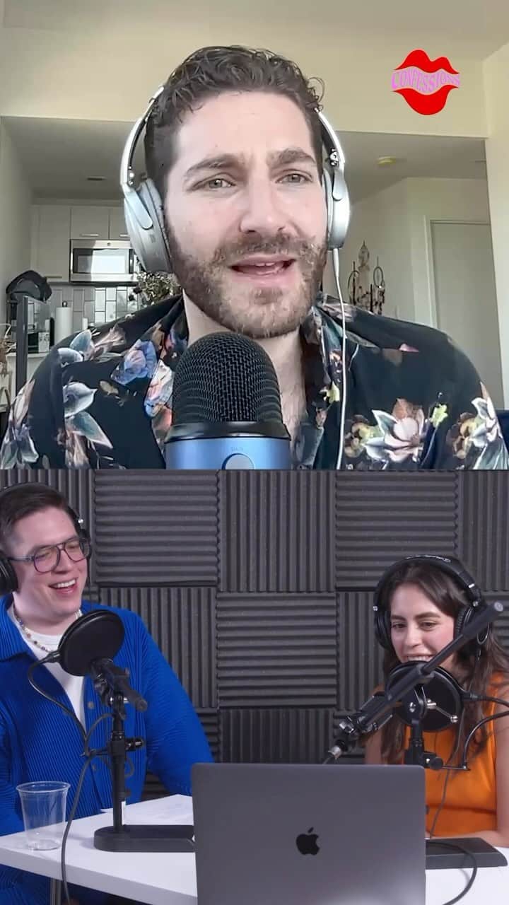Cosmopolitanのインスタグラム：「🚨 New #Confessions episode alert 🚨 This week, @mialardiere and @maxwelllosgar are joined by @zacharyzane_ , who gives some 🔥 advice to our listener about her open relationship. Catch the episode at the link in bio.」
