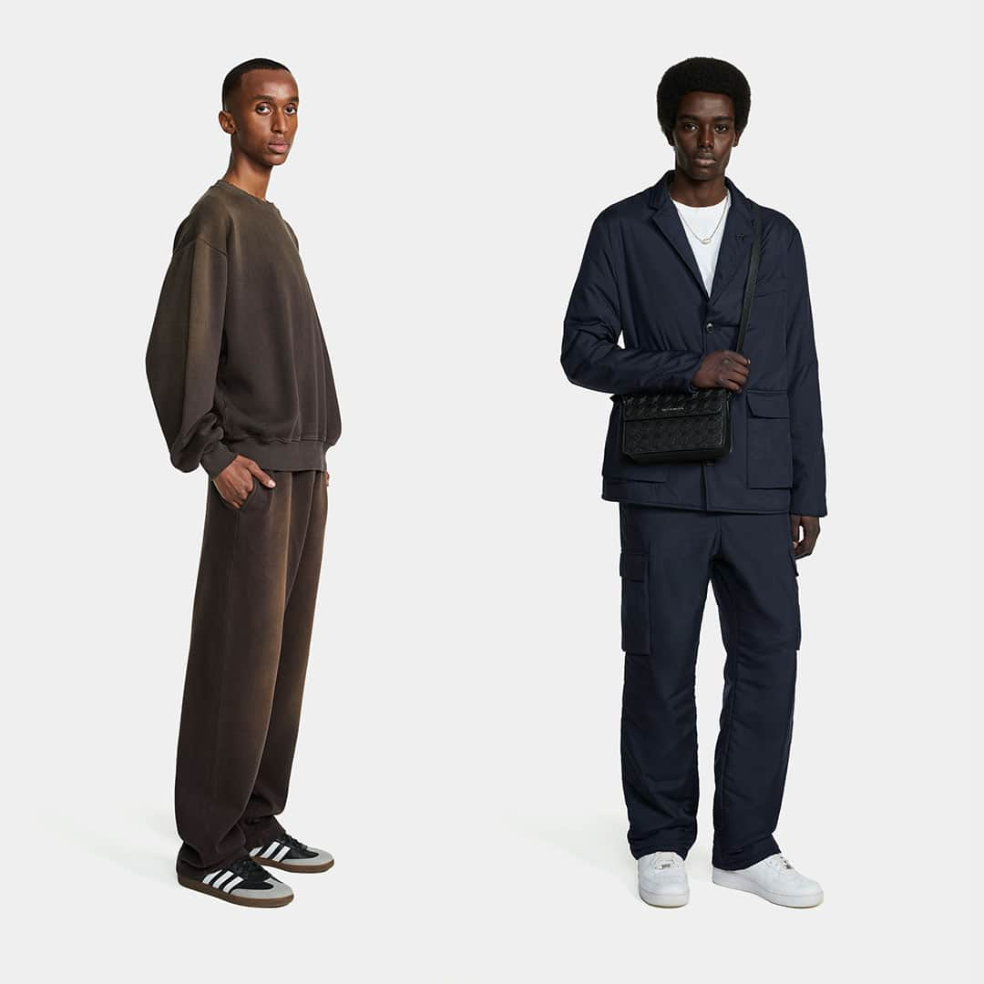 デイリーペーパーさんのインスタグラム写真 - (デイリーペーパーInstagram)「Pieces to the puzzle. From oversized sweatsuits to tailored suiting styles constructed from nylon and wool blends. Our complete co-ord offering is available online and in all flagship stores.」9月27日 2時08分 - dailypaper