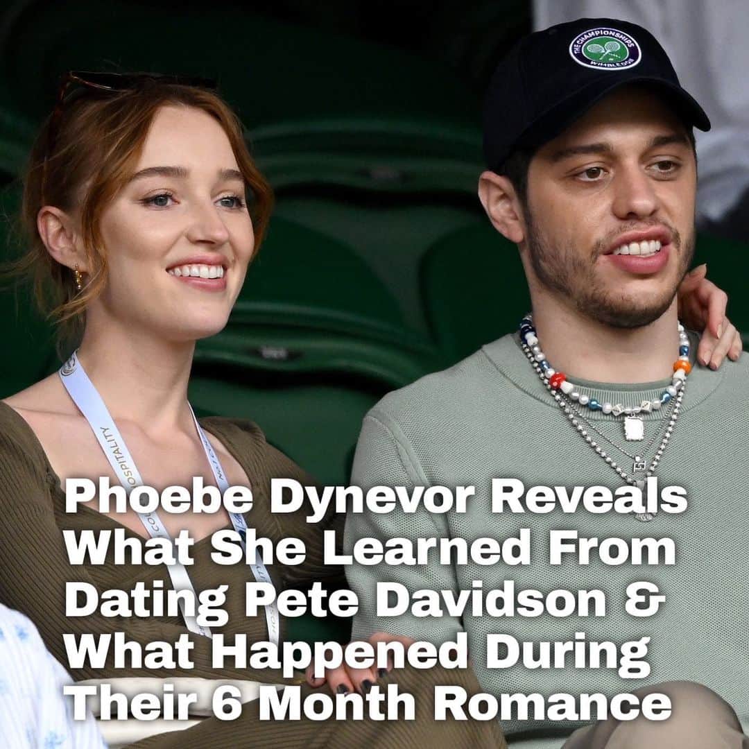 Just Jaredさんのインスタグラム写真 - (Just JaredInstagram)「Phoebe Dynevor revealed what she learned during her 6 month relationship with Pete Davidson and explained what happened while they were together. Tap this photo at the LINK IN BIO for the full quote. #PhoebeDynevor #PeteDavidson Photo: Getty」9月27日 2時18分 - justjared
