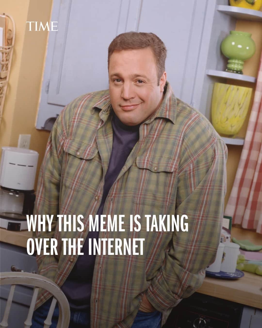 TIME Magazineのインスタグラム：「Me after posting this meme to TIME's Instagram.  Link in bio to learn why it's taking over.  Photo by Tony Esparza/CBS Photo Archive/Getty Images」