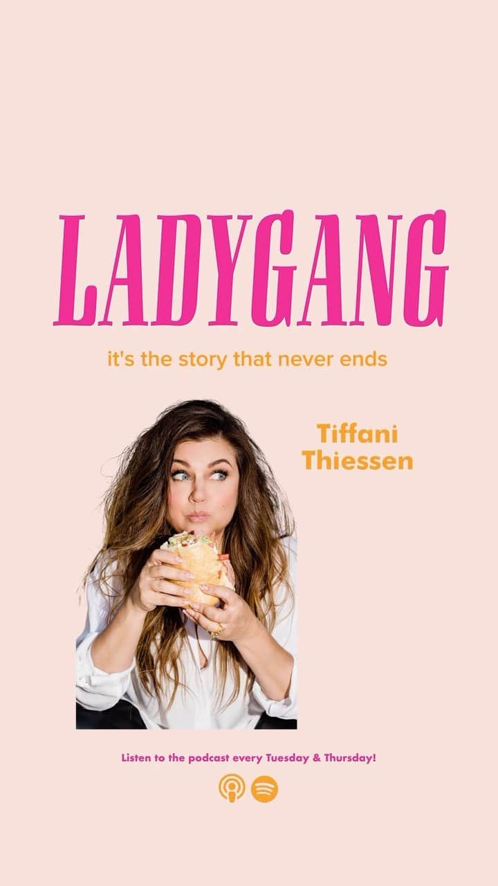 ティファニー・ティーセンのインスタグラム：「I mean… @tiffanithiessen was everyone’s #90s crush, right?   New episode of #TheLadyGang podcast is up now on Apple and Spotify. 💖  #tiffanithiessen #savedbythebell #90stv #90sicon #popculture #girlcrush #newepisode #applepodcasts #ladygang」