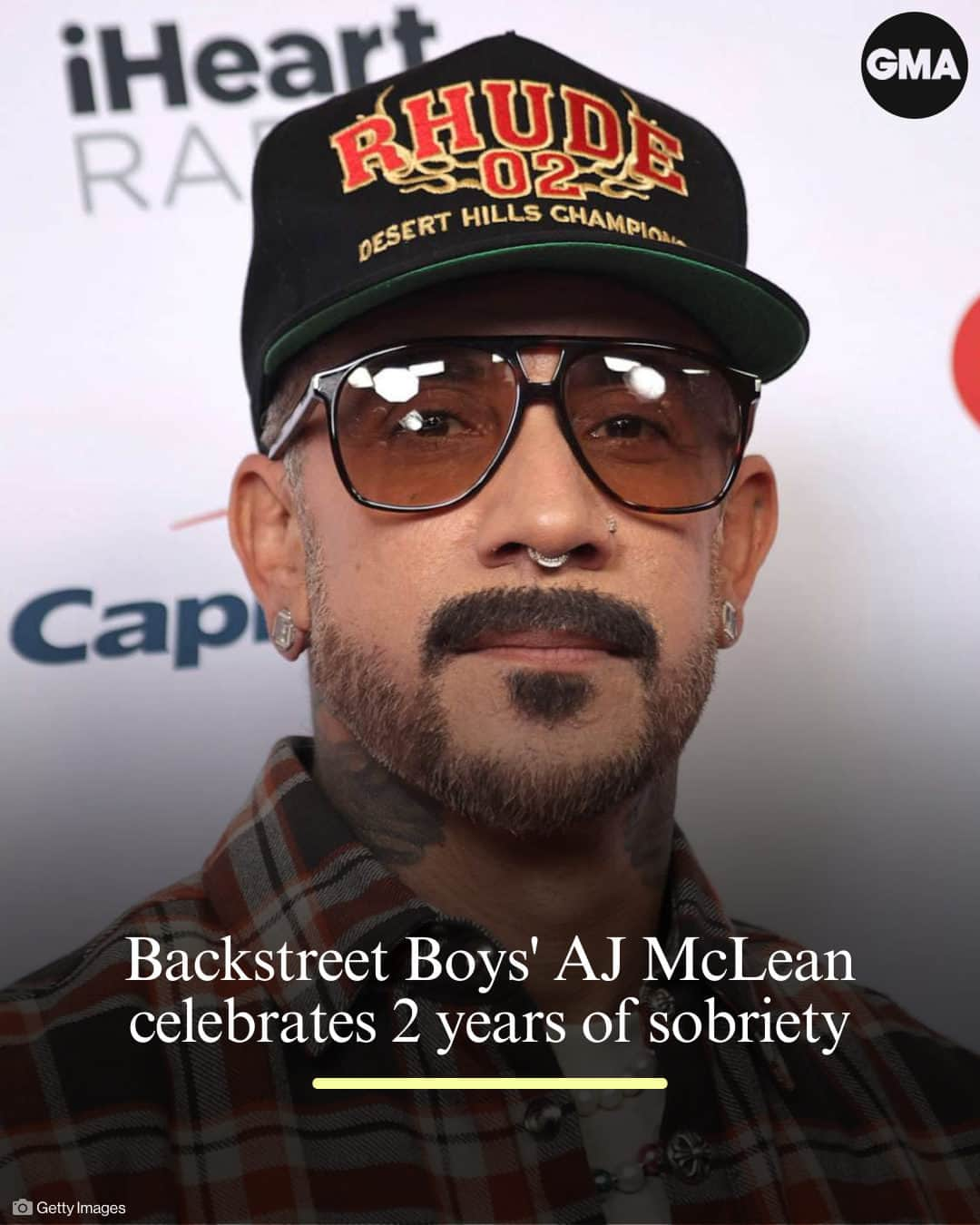 Good Morning Americaさんのインスタグラム写真 - (Good Morning AmericaInstagram)「AJ McLean is marking two years of sobriety.  Though he says he's doing great now, the #BackstreetBoys singer said it's an everyday effort. Read more at our link in bio.」9月27日 4時01分 - goodmorningamerica