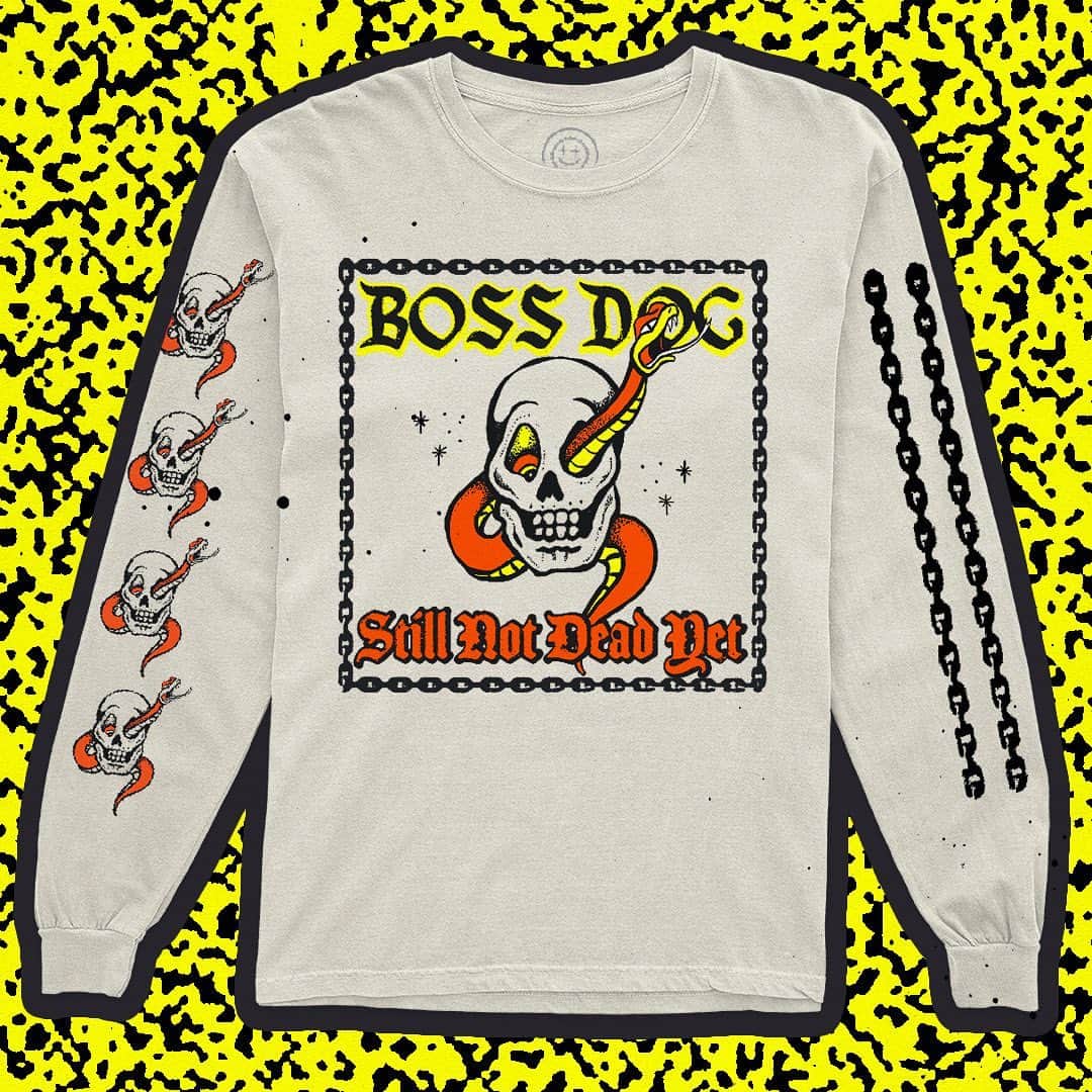 zumiezのインスタグラム：「Special collab with artist Lindsay Shutt @cherryshampoo available only thru @zumiez !!! Search Boss Dog for all the goodies 👀」