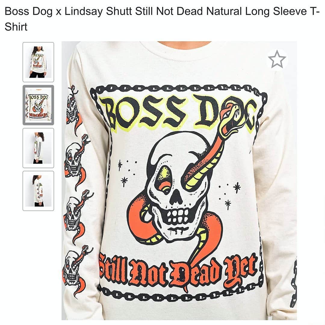 zumiezさんのインスタグラム写真 - (zumiezInstagram)「Special collab with artist Lindsay Shutt @cherryshampoo available only thru @zumiez !!! Search Boss Dog for all the goodies 👀」9月27日 4時45分 - zumiez