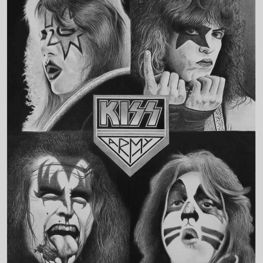 KISSさんのインスタグラム写真 - (KISSInstagram)「#KISSFanArt! Awesome! We love seeing your talent, #KISSARMY. You make us proud! Thanks for sharing & keep them coming #KISSARMYROCKS!  www.KISSOnline.com/Letters」9月27日 4時46分 - kissonline