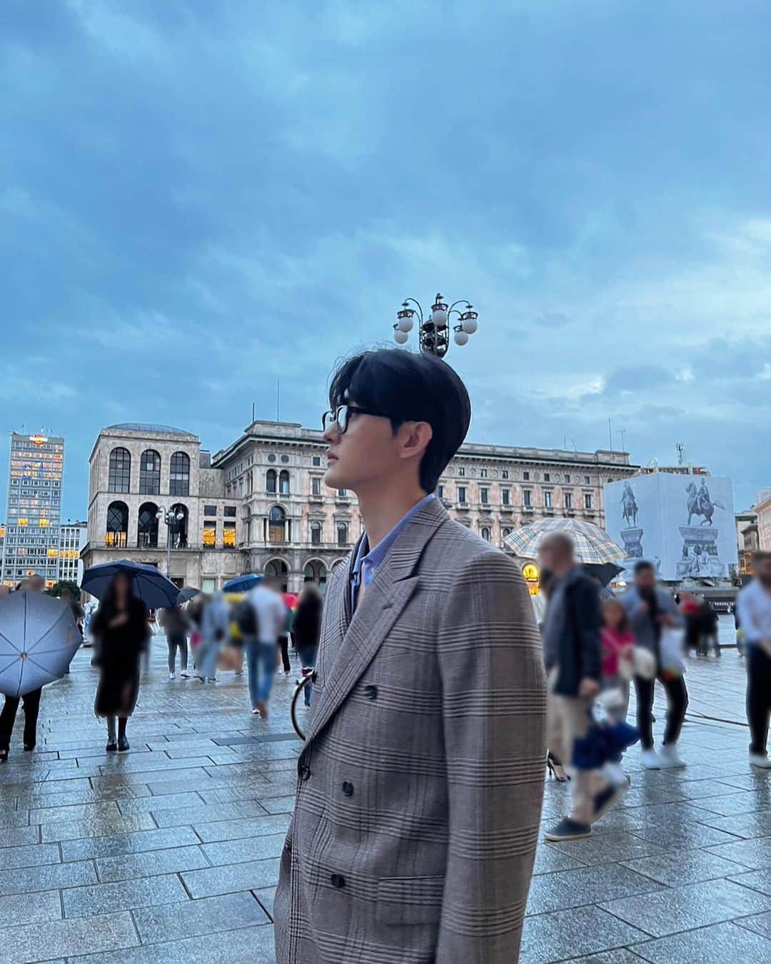 のインスタグラム：「ジェラートが美味しくて毎日食べました🍦  #EmporioArmani #EASS24 @emporioarmani  #INI #田島将吾 #TAJIMASHOGO #INInstagram」