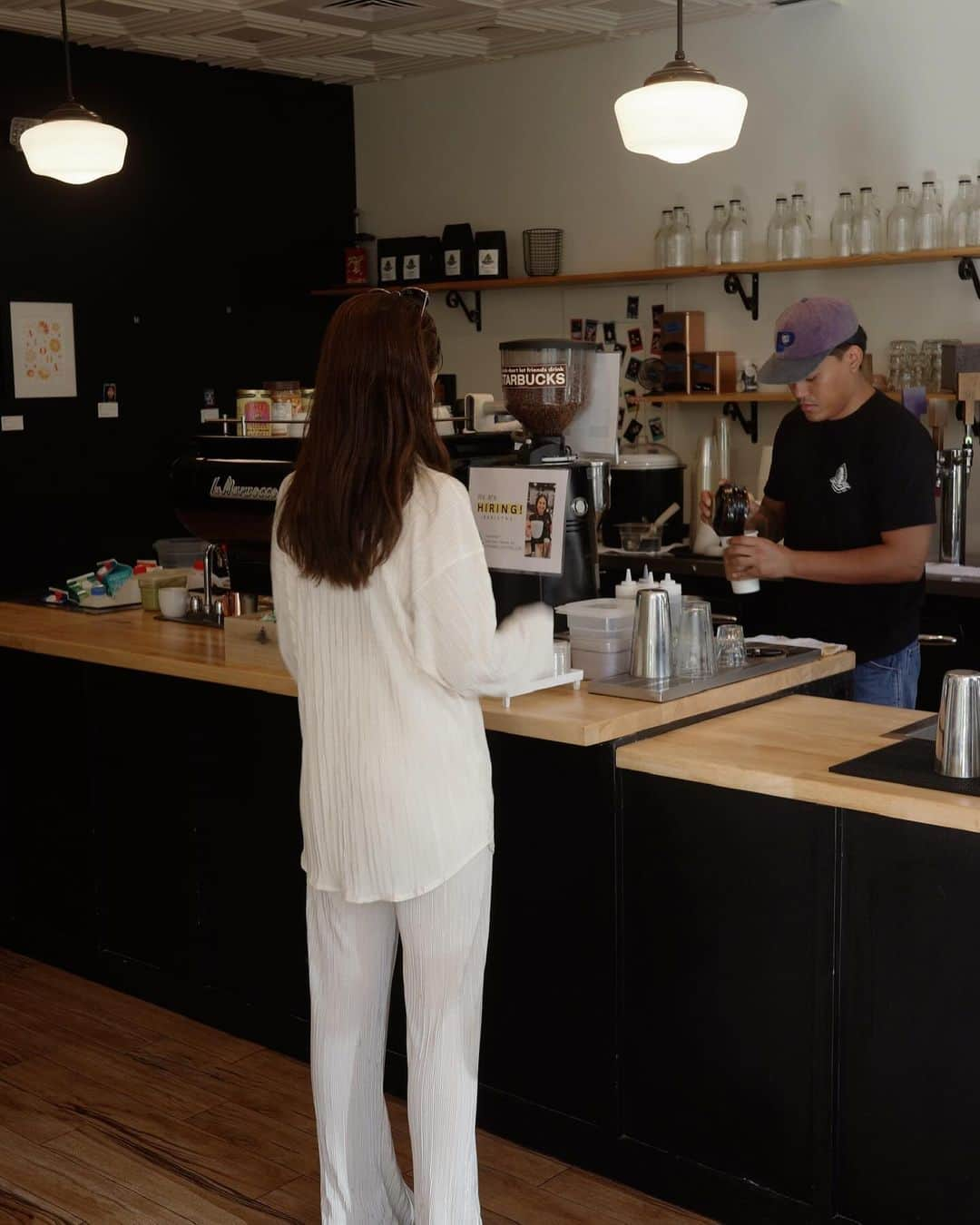 黒木メイサのインスタグラム：「最近 抹茶ラテにまたハマっている🥰」