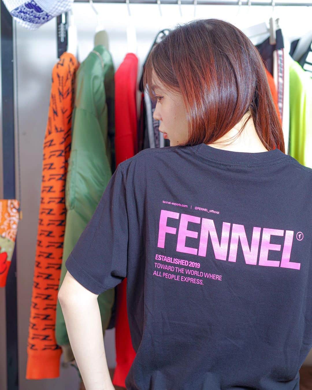 初音さんのインスタグラム写真 - (初音Instagram)「standard t-shirt pink💖  @fennel_official_」9月27日 16時24分 - chunetaro