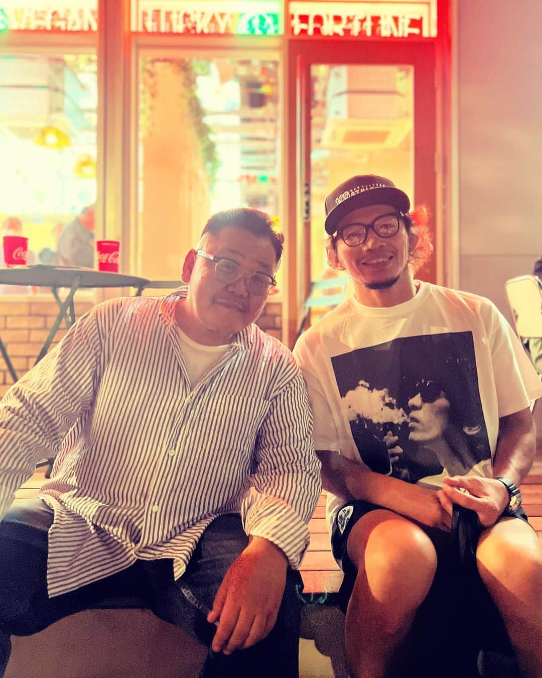 宇野薫のインスタグラム：「秀吾さん (@okamune ) お誕生日おめでとうございます🎂🎉」