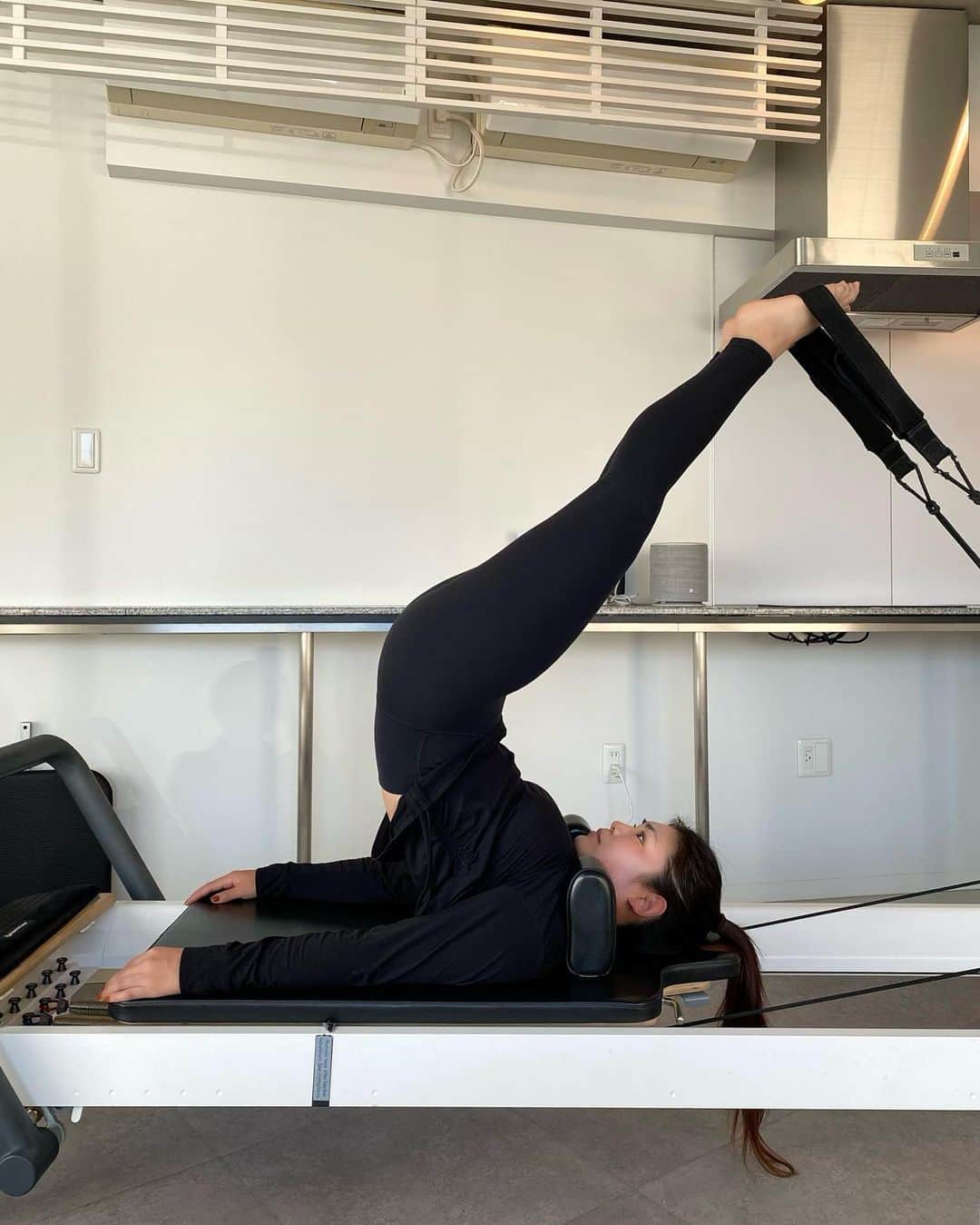 倉田珠里亜のインスタグラム：「. Pilates集🧚‍♀️🧚‍♀️  #pilates  #マシンピラティス #lululemon」