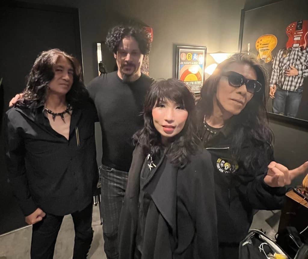 のインスタグラム：「Jack White x Boris!  Thanks a lot for all of our releases and for always supporting us Jack & Third Man Records!」