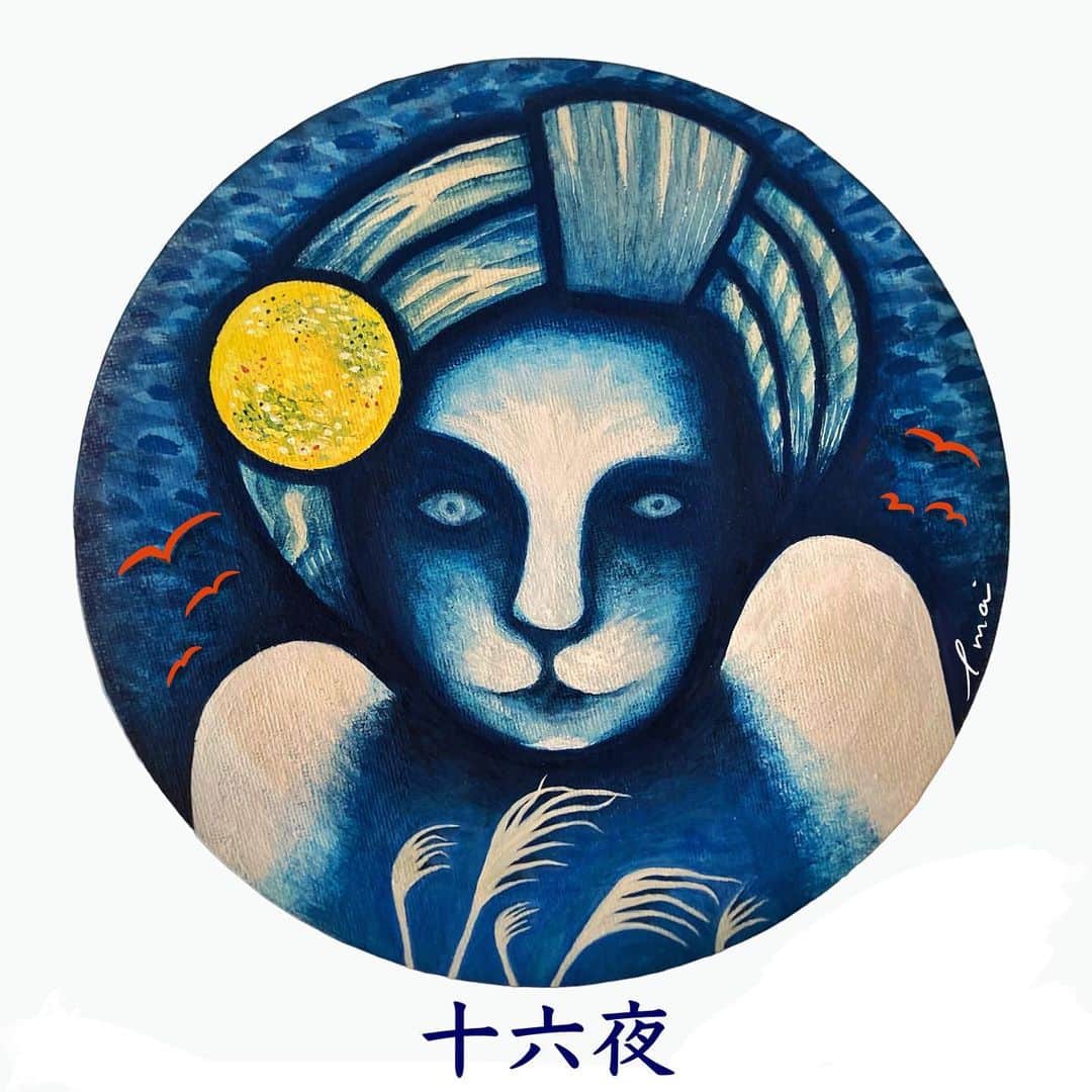 イマイアキノブのインスタグラム：「᯽ライブ会場にて販売中  TOTE BAGS  『十六夜』 『DRIVING TATSUYA』  ￥2500  Illustration イマイアキノブ」