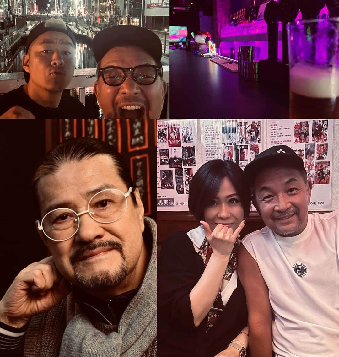中野英雄のインスタグラム：「銀ちゃんと 結城師匠の娘さんに 会って来ました 偲ぶ会をやって欲しいな〜 思い出深い結城哲也師匠 会いたくなりました　　  #instagram #instagood  #enjoy #osaka #happy」