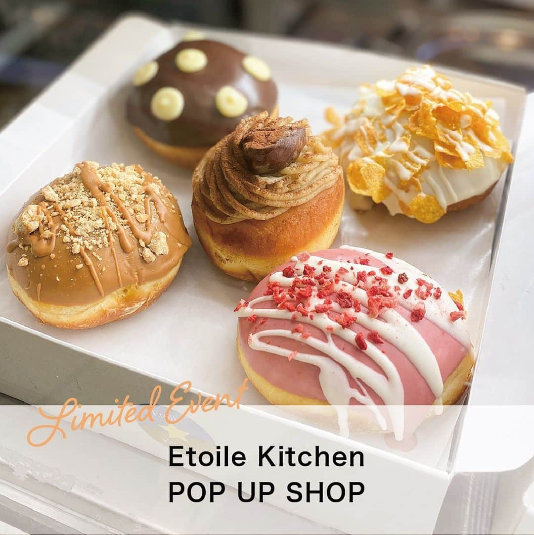 天王寺ミオさんのインスタグラム写真 - (天王寺ミオInstagram)「本日（9/27）より、Etoile Kitchen POP UP SHOP を開催中！☆ 北海道の素材を贅沢に使った、とろけるくちどけスイーツのお店です。 1 つ1 つ職人が手作りで作ってます。 皆様のお越しをお待ちしております♪ ーーーーーーーーーーーーーーーーーーーーーーーーーー 【期間】9月27日(水)～10月9日(月・祝) 【時間】11:00～21:00 ※最終日のみ20:00 まで 【場所】本館1F ミオセントラルスクエア  #天王寺ミオ #tennojimio #天王寺mio #텐노지미오 #関西 #간사이 #osaka #오사카 #大阪 #tennoji #텐노지 #天王寺 #あべの #abeno #关西 #天王寺グルメ#イベント#event#fujiya #EtoileKitchen #エトワールキッチン #スイーツ #ドーナツ#テイクアウト#お家カフェ#手土産 #ご褒美おやつ」9月27日 12時57分 - tennojimio_official