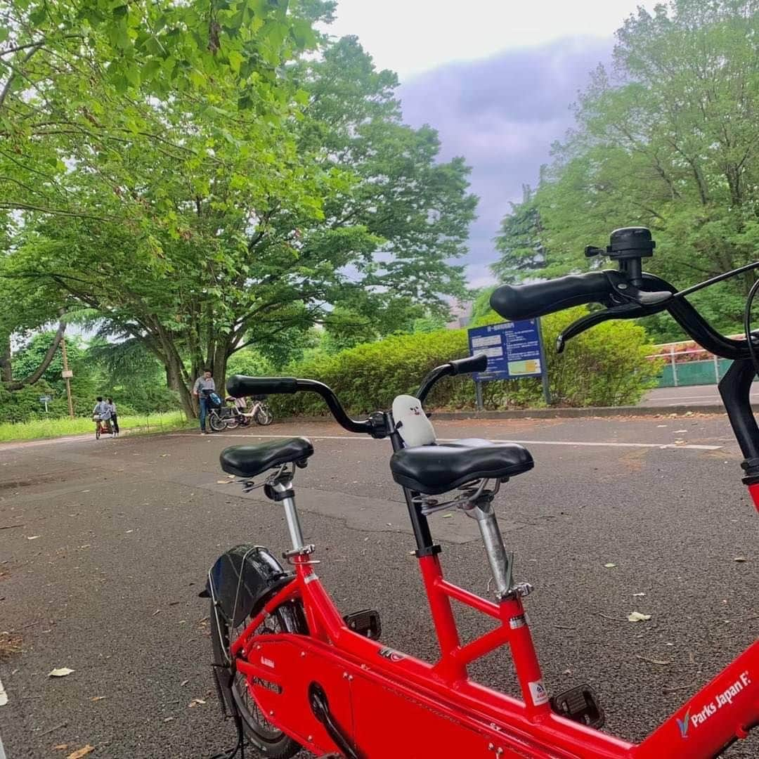 コメ助のインスタグラム：「.  秋の到来？！ということで🤭💗 サイクリングを楽しんできたヨネ！🚲💨  だけど僕の体にはサドルが ちょこっと大きかったみたい(๑˃̵ᴗ˂̵)💦  . もっとご飯を食べて 丼丼成長するぞ〜🥹🍚  みな産はどんな秋を過ごしたいコメ？？ ぜひコメントでみな産の "〇〇の秋" を教えてヨネ😚  #秋 #スポーツの秋 #スポーツ #食欲の秋 #読書の秋  #公園 #自転車 #サイクリング #トレーニング #ゆるキャラ #コメ助」