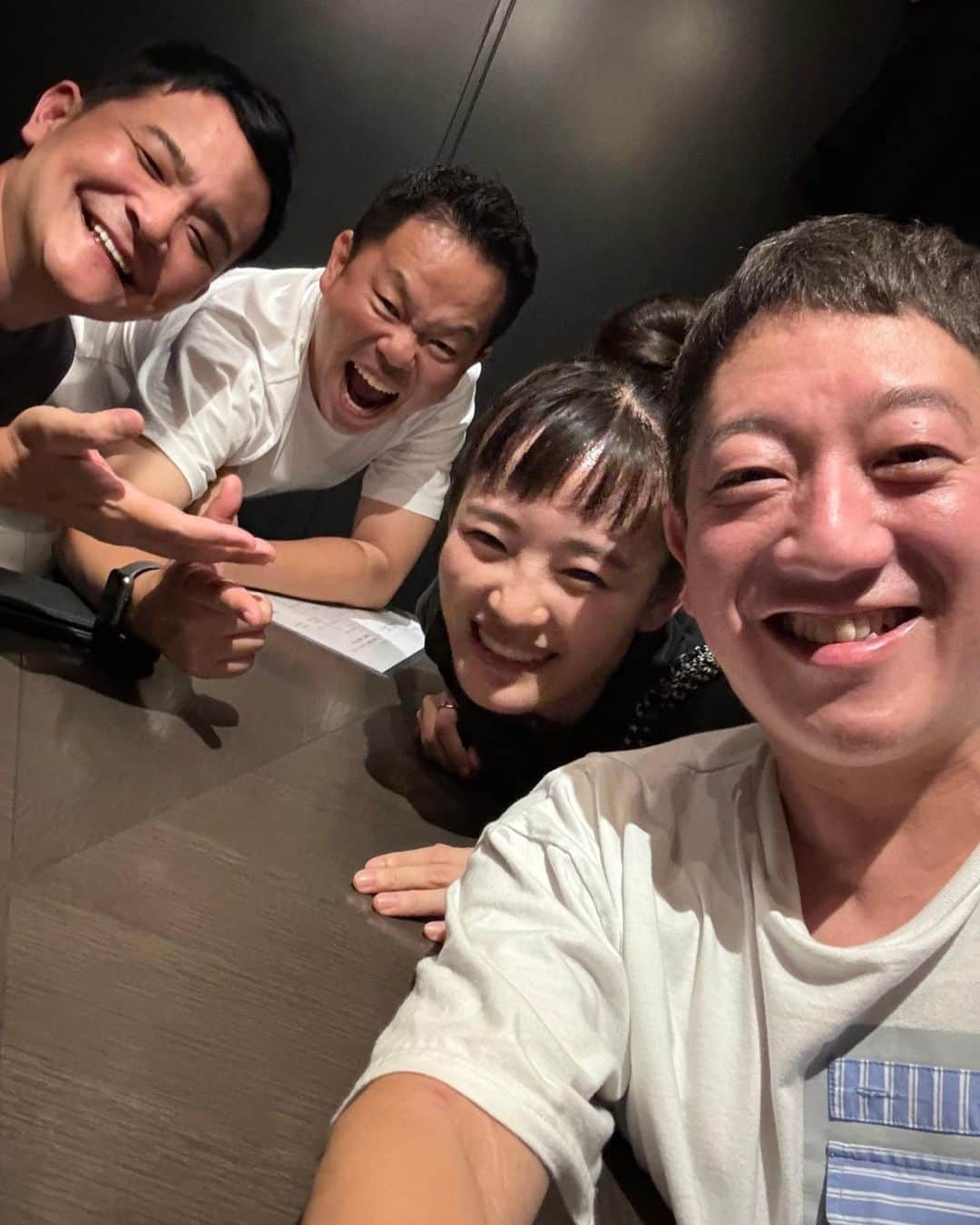 ノブ さんのインスタグラム写真 - (ノブ Instagram)「高橋さん！みさとさん！のお祝い会！ 大祝い！ #みさとさんは大日如来くらい周りを照らす #高橋さんは #ゴイゴイスー #ワキッソス様 #産みの親 #大恩人 #結婚おめでとうございます」9月27日 14時17分 - noboomanzaishi