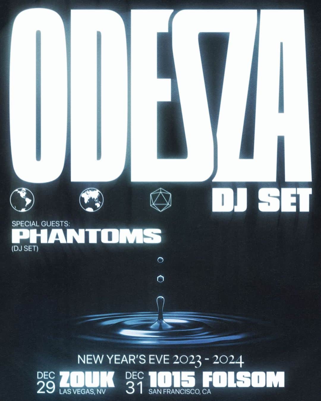 オデッザのインスタグラム：「Going into the new year with some back to back DJ sets! Sign up for pre-sale now!   odesza.com」