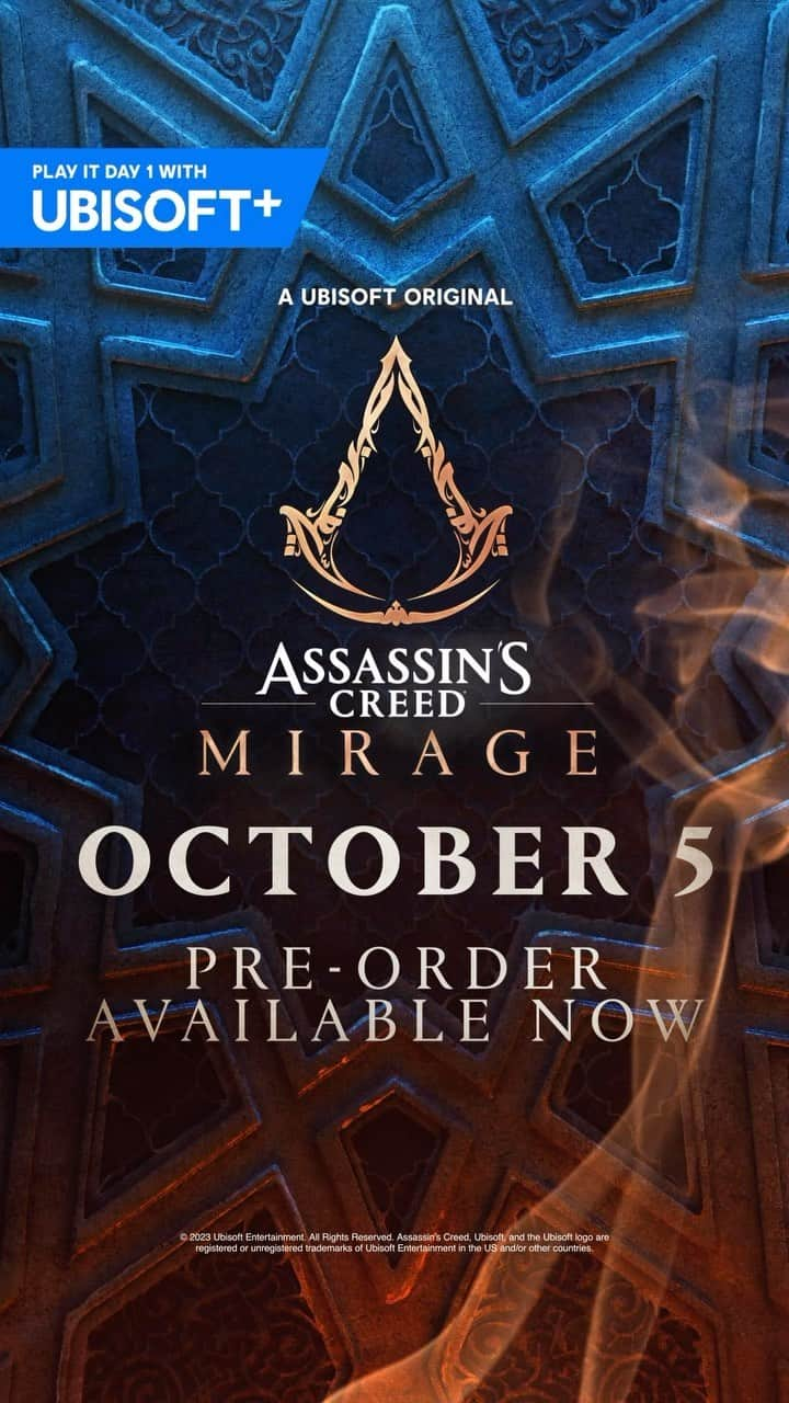 OneRepublicのインスタグラム：「For every light, there’s a shadow… Find out October 5th in #AssassinsCreed Mirage.  Music by @OneRepublic featuring @mishaaltamer  Click the link in story to watch the full trailer on YouTube.」